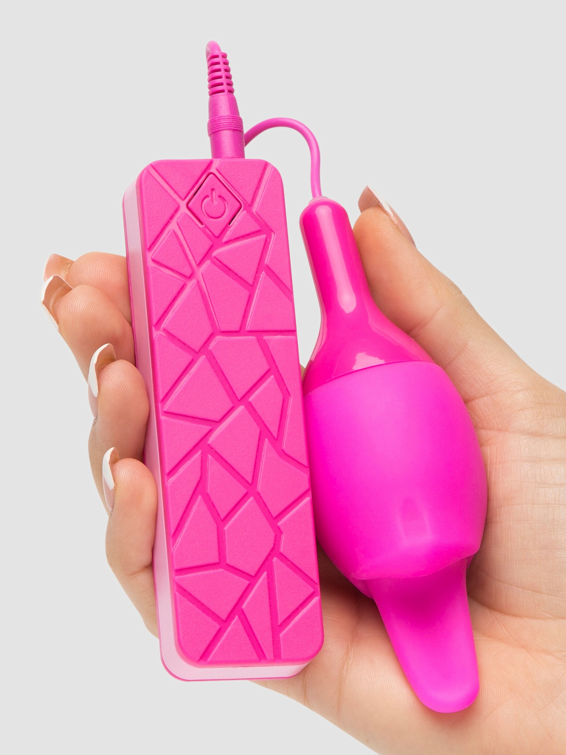 10 Function Extra Powerful Tongue Sensation Clitoral Vibrator, Pink, hi-res