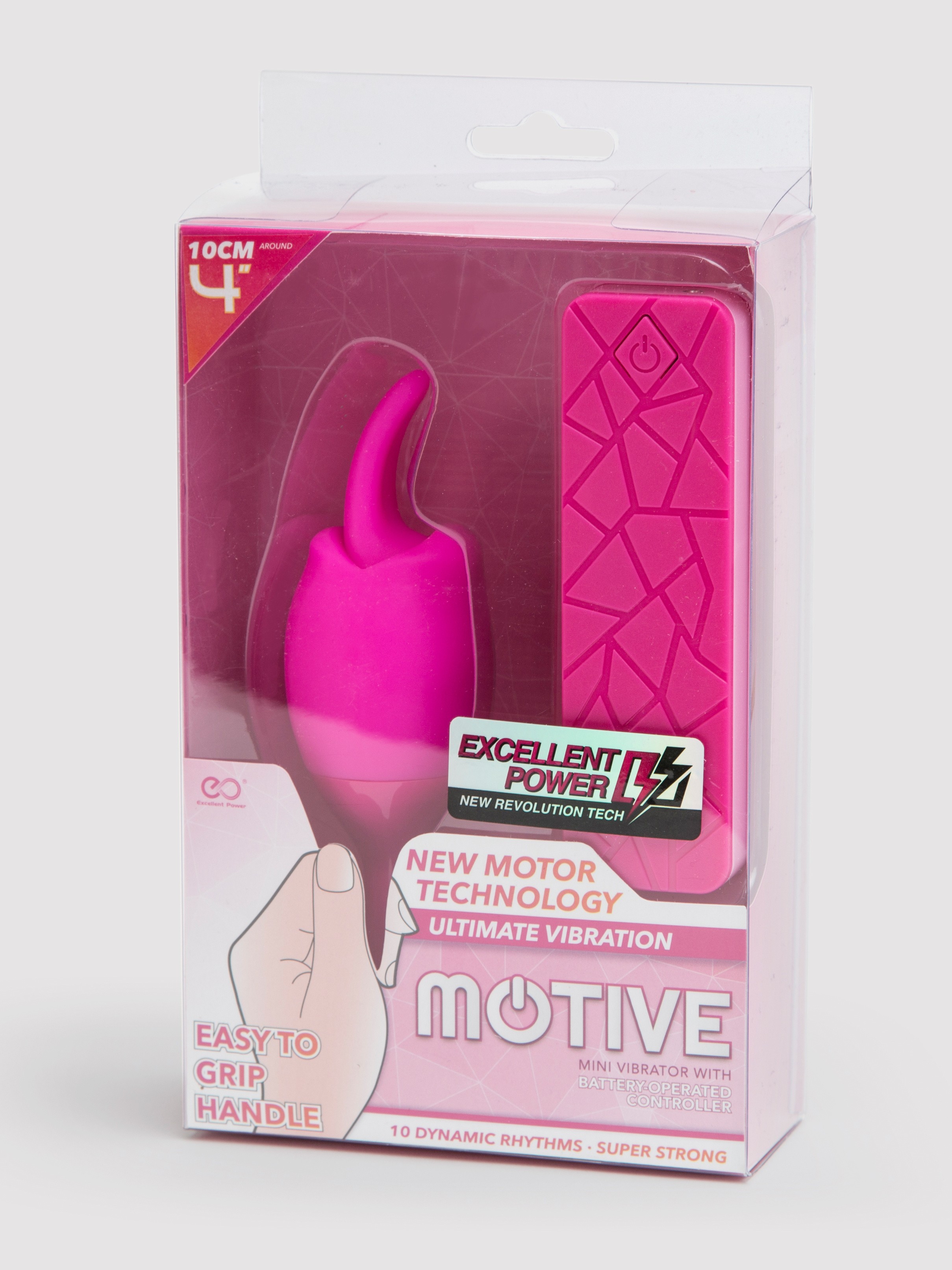 10 Function Extra Powerful Tongue Sensation Clitoral Vibrator, Pink, hi-res