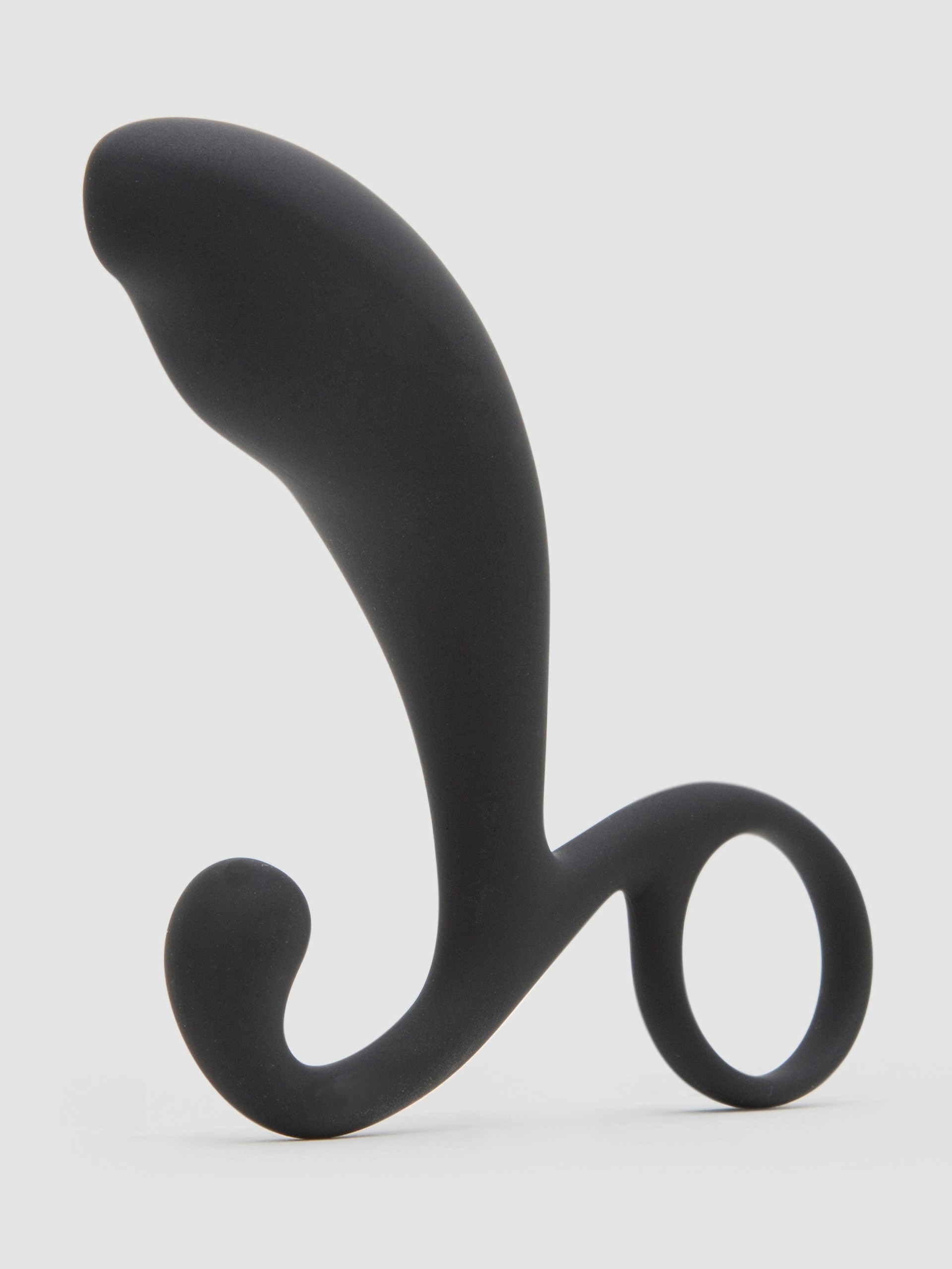 Lovehoney PRO-Stim Elite Silicone Prostate Massager, Black, hi-res