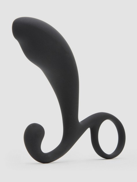 Lovehoney PRO-Stim Elite Silicone Prostate Massager, Black, hi-res