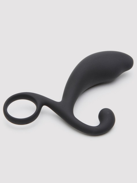 Lovehoney PRO-Stim Elite Silicone Prostate Massager, Black, hi-res