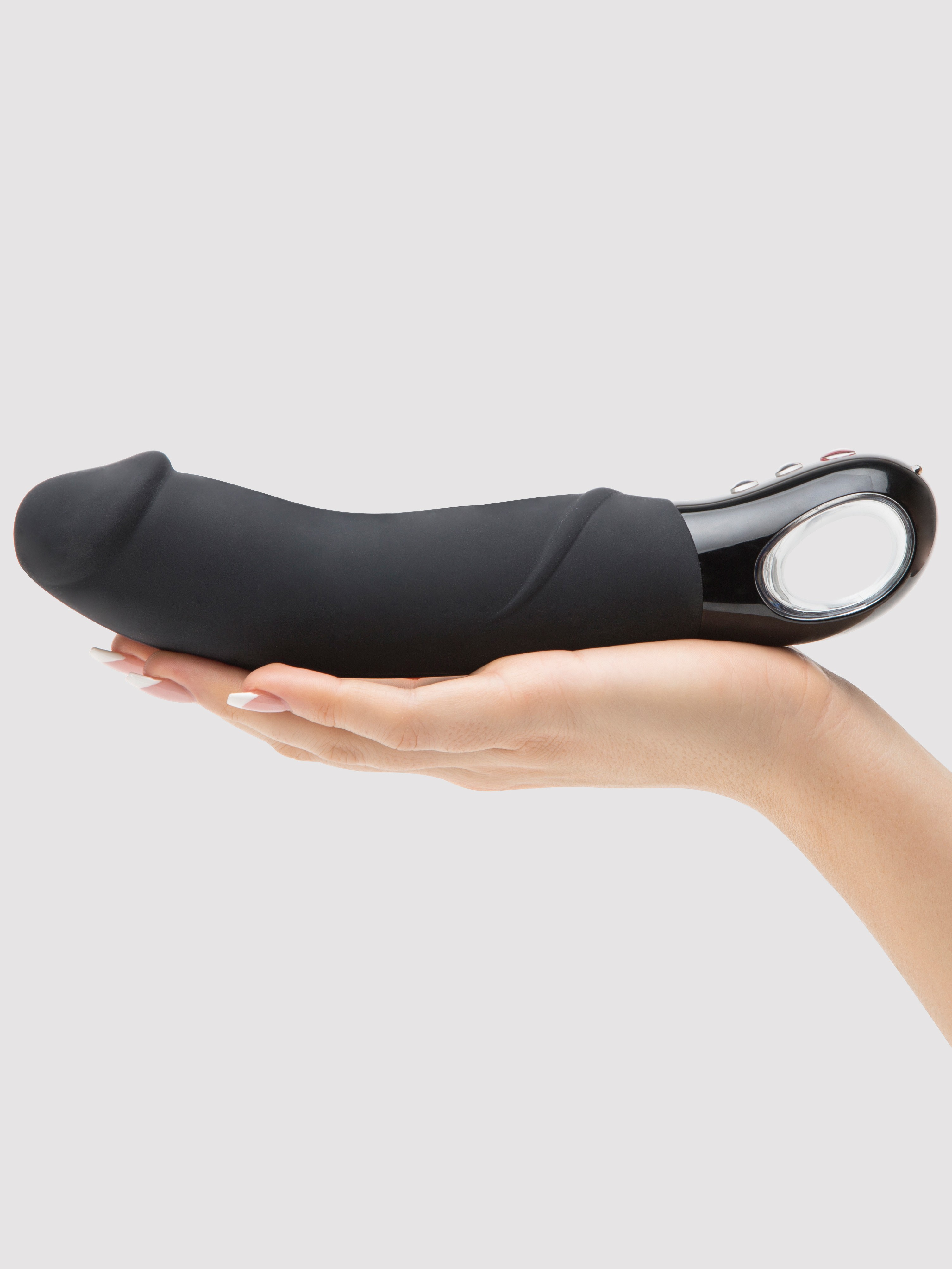 Fun Factory G5 Big Boss Large Black Rechargeable G-Spot Vibrator, Black, hi-res