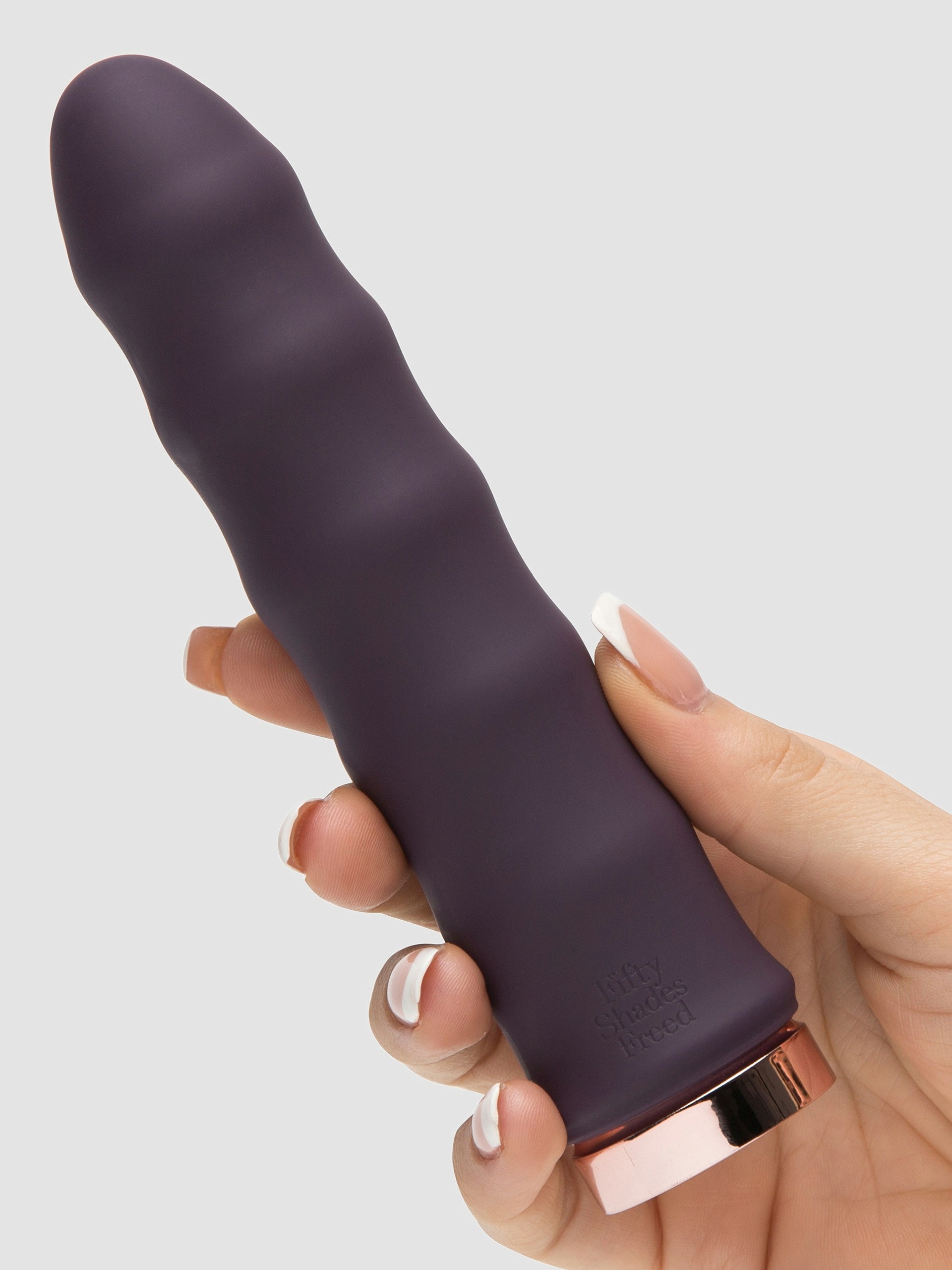 Fifty Shades Freed Deep Inside Rechargeable Classic Wave Vibrator, Purple, hi-res
