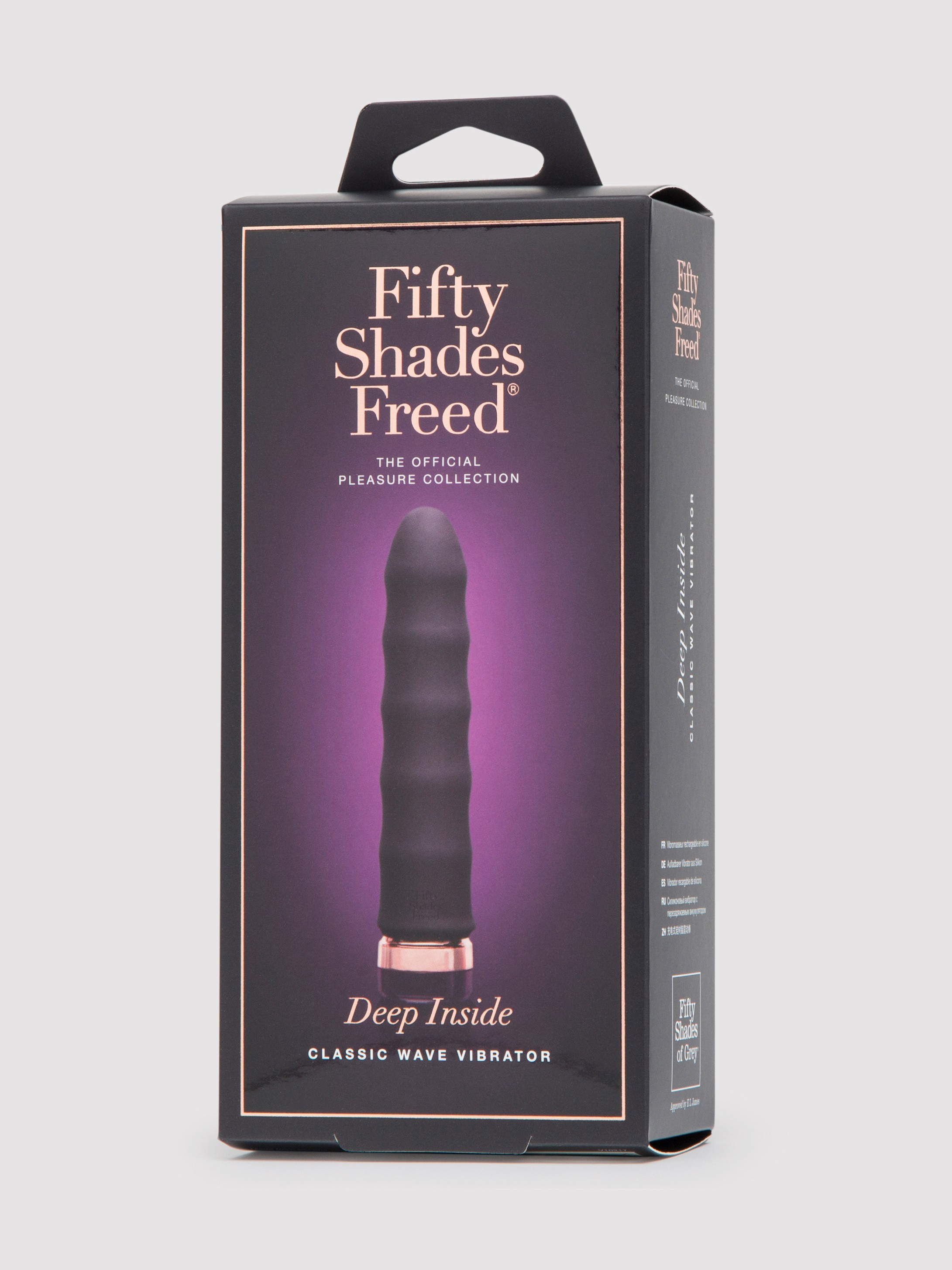 Fifty Shades Freed Deep Inside Rechargeable Classic Wave Vibrator, Purple, hi-res