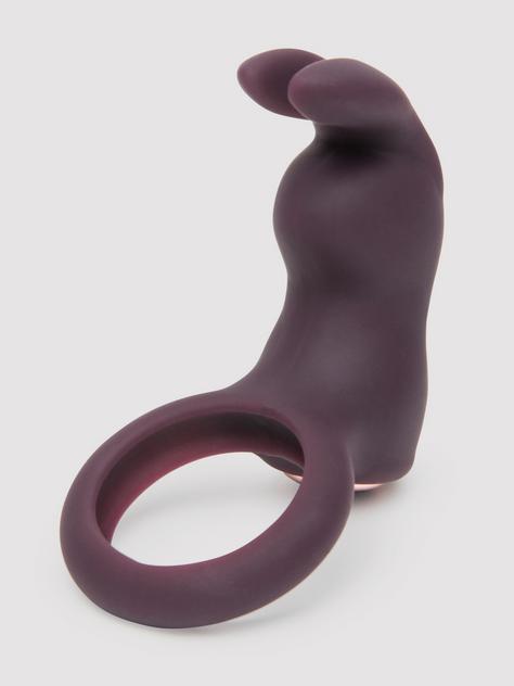 Fifty Shades Freed Lost in Each Other Rechargeable Rabbit Love Ring, Purple, hi-res