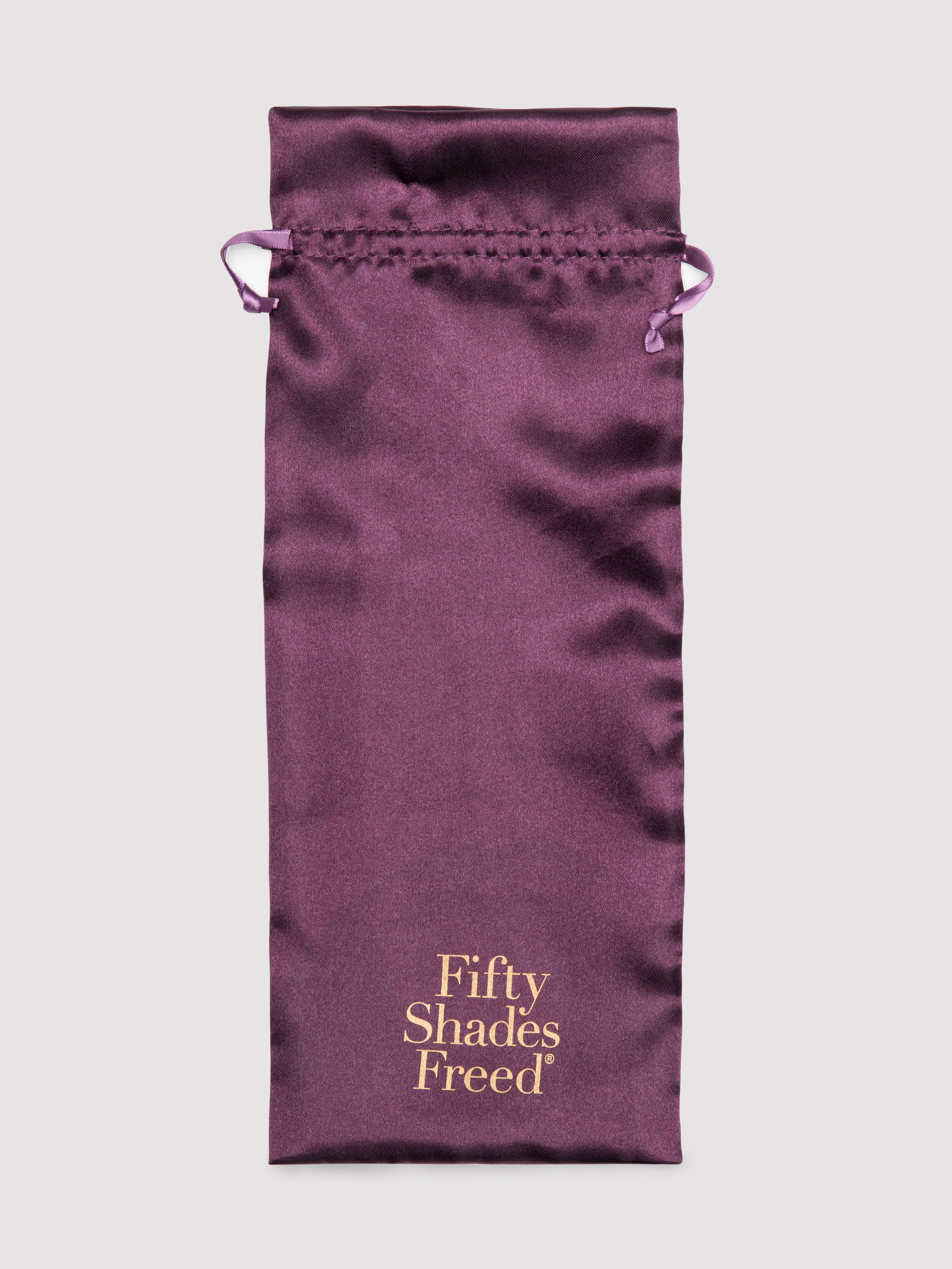 Fifty Shades Freed Come to Bed Rechargeable Slimline G-Spot Rabbit Vibrator, Purple, hi-res