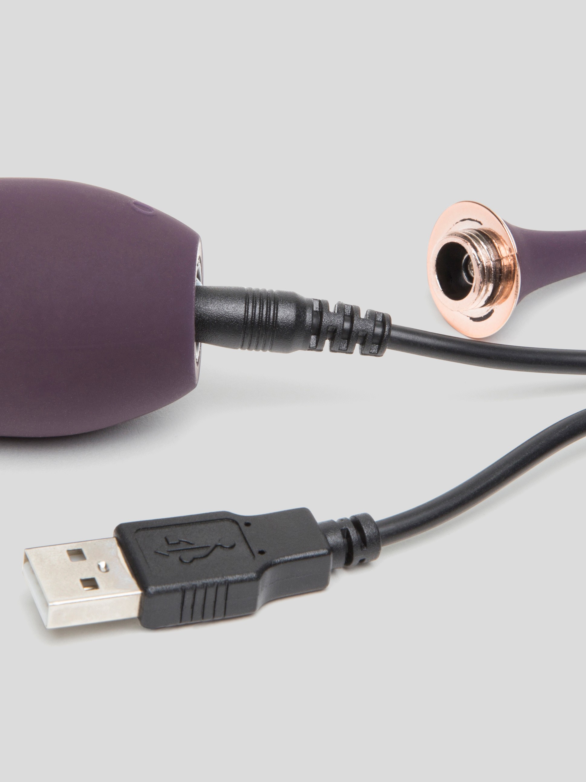 Fifty Shades Freed I've Got You Rechargeable Remote Control Love Egg, Purple, hi-res