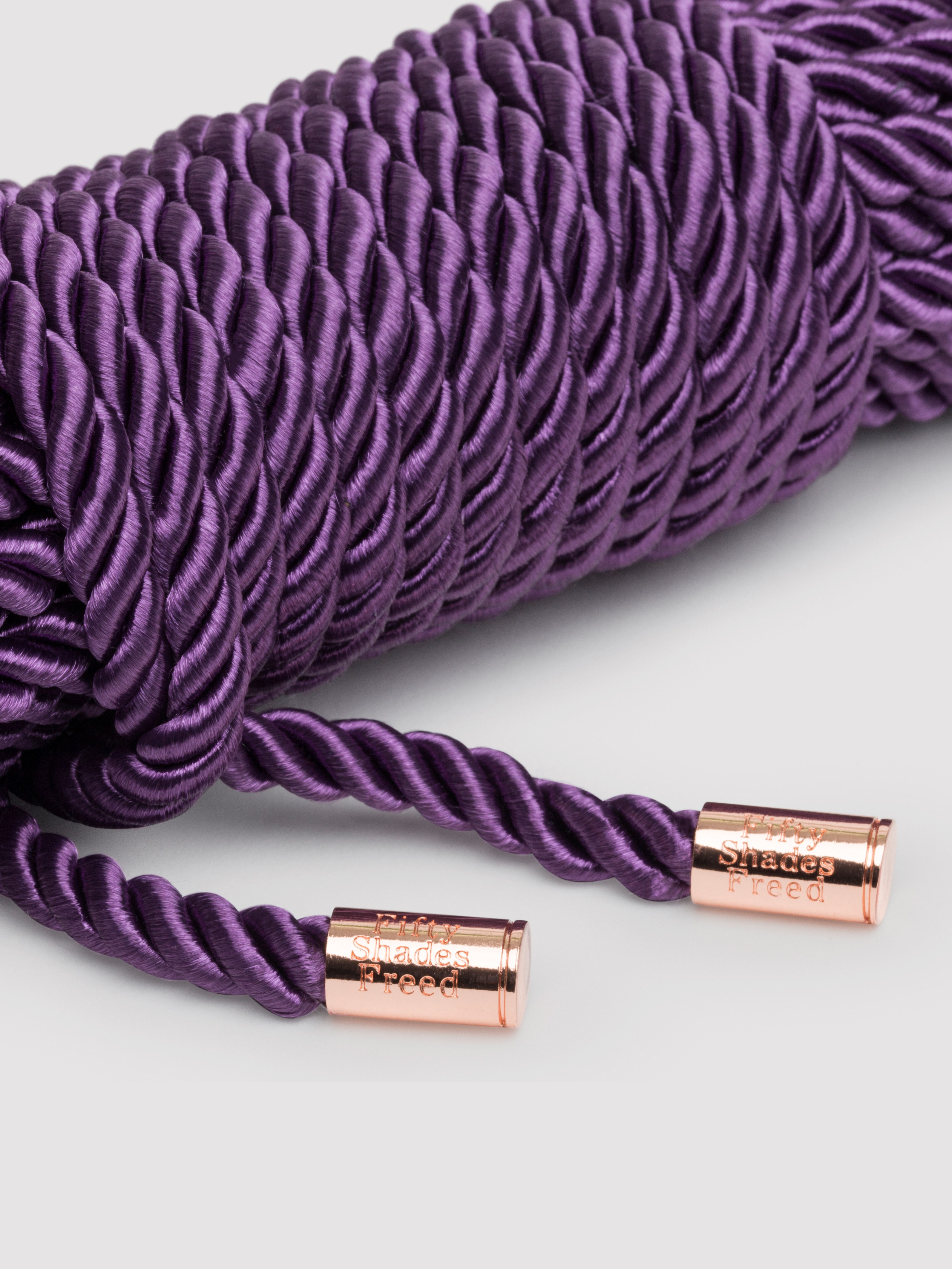 Fifty Shades Freed Want to Play? 10m Silky Rope, Purple, hi-res