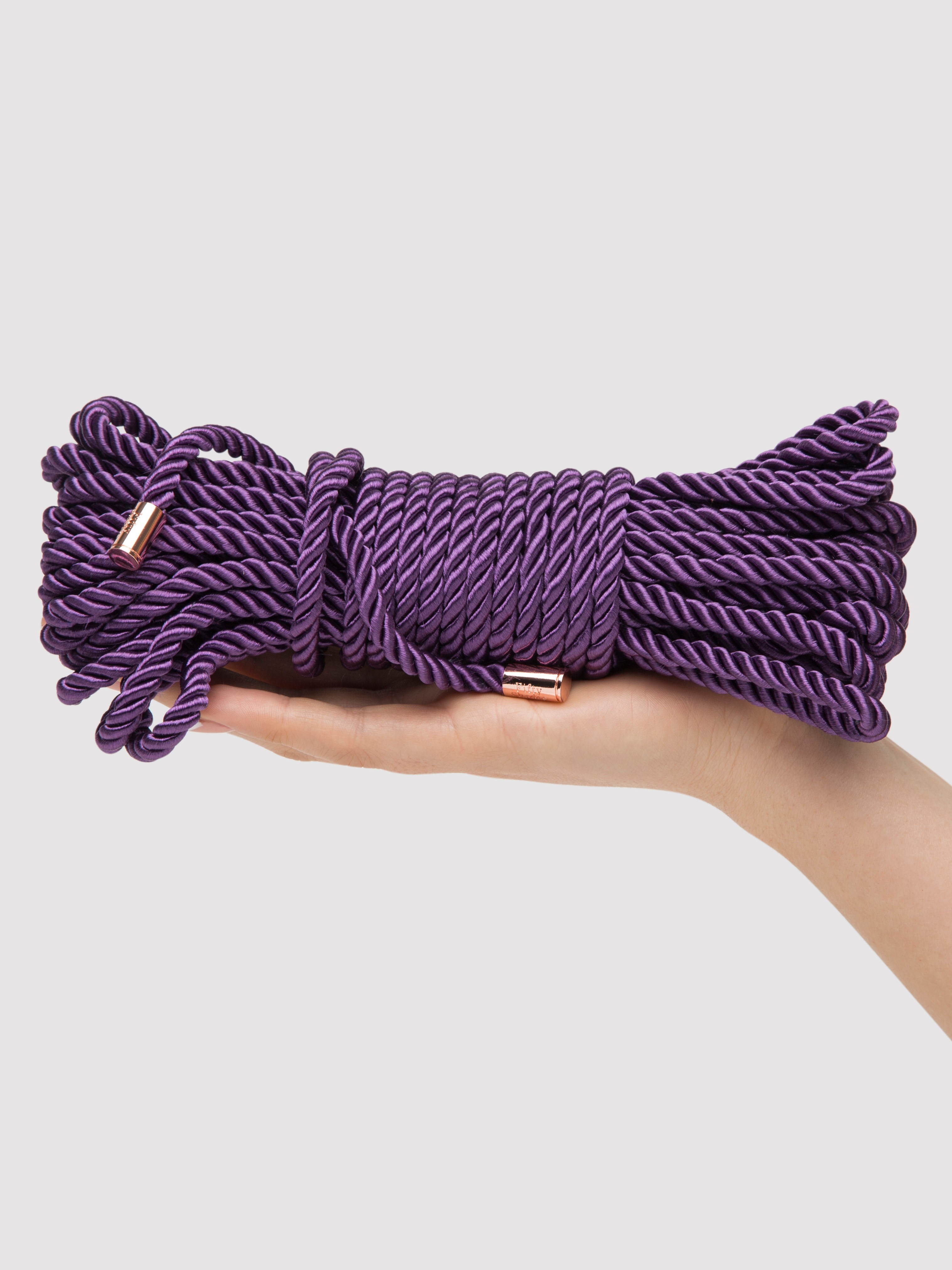 Fifty Shades Freed Want to Play? 10m Silky Rope, Purple, hi-res