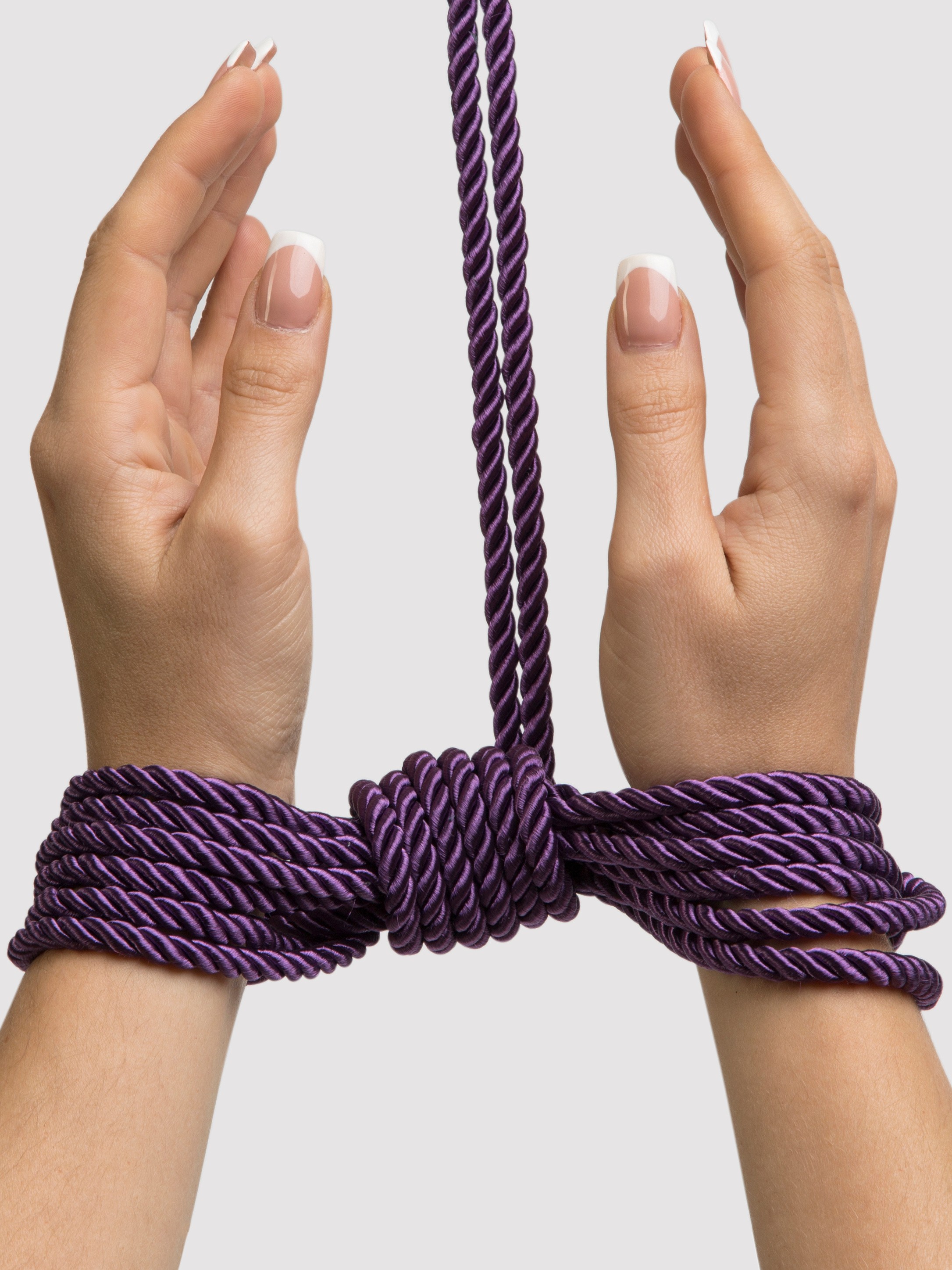 Fifty Shades Freed Want to Play? 10m Silky Rope, Purple, hi-res