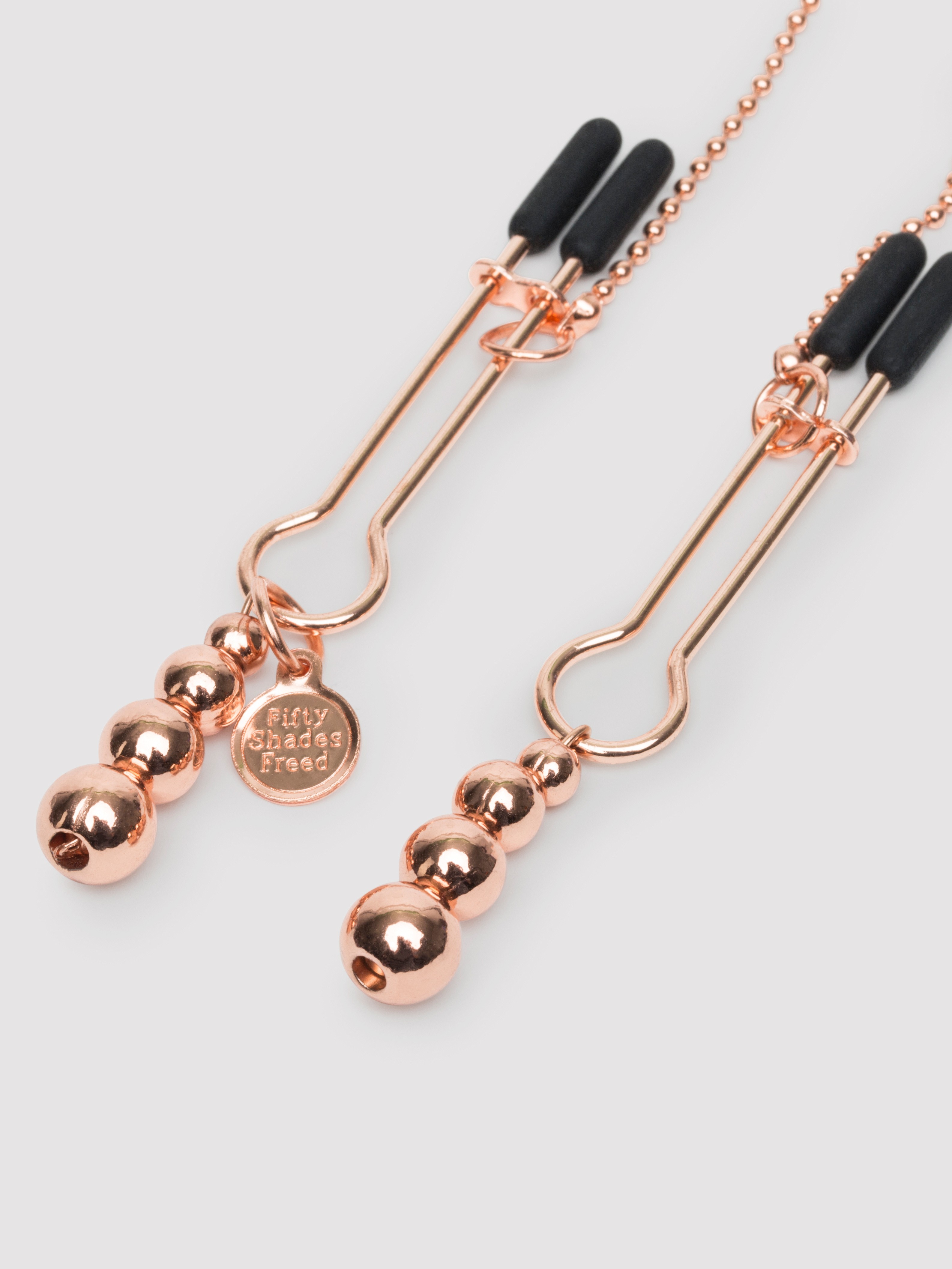 Fifty Shades Freed All Sensation Nipple and Clitoral Chain, Gold, hi-res