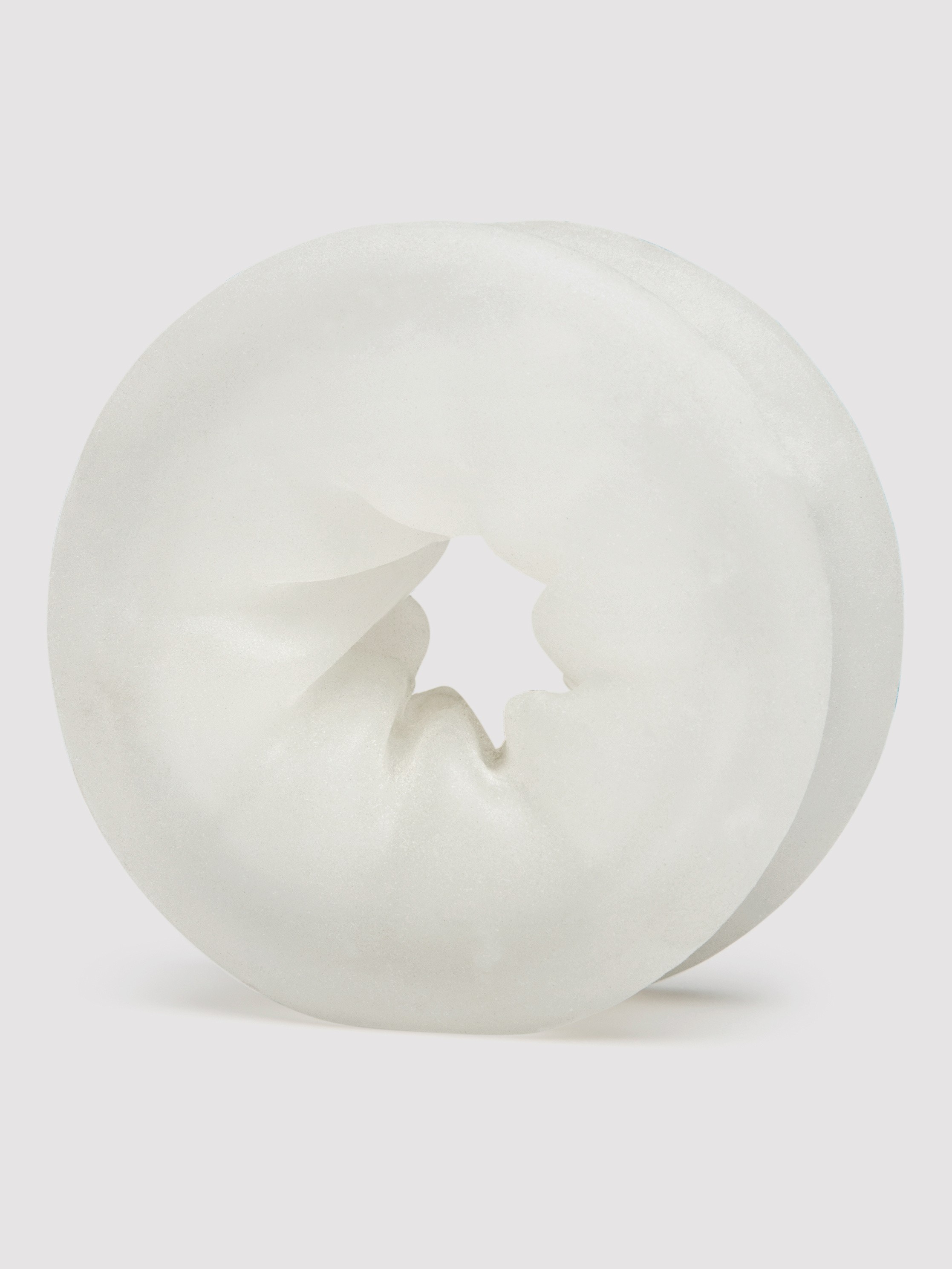 BlowYo Sensation Swirl Textured Blowjob Stroker, Clear, hi-res