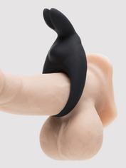Anillo Conejito para Pene de Lujo Recargable USB con Mando a Distancia de Desire, Negro , hi-res