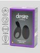 Desire Luxury Rechargeable Remote Control Rabbit Cock Ring, Black, hi-res