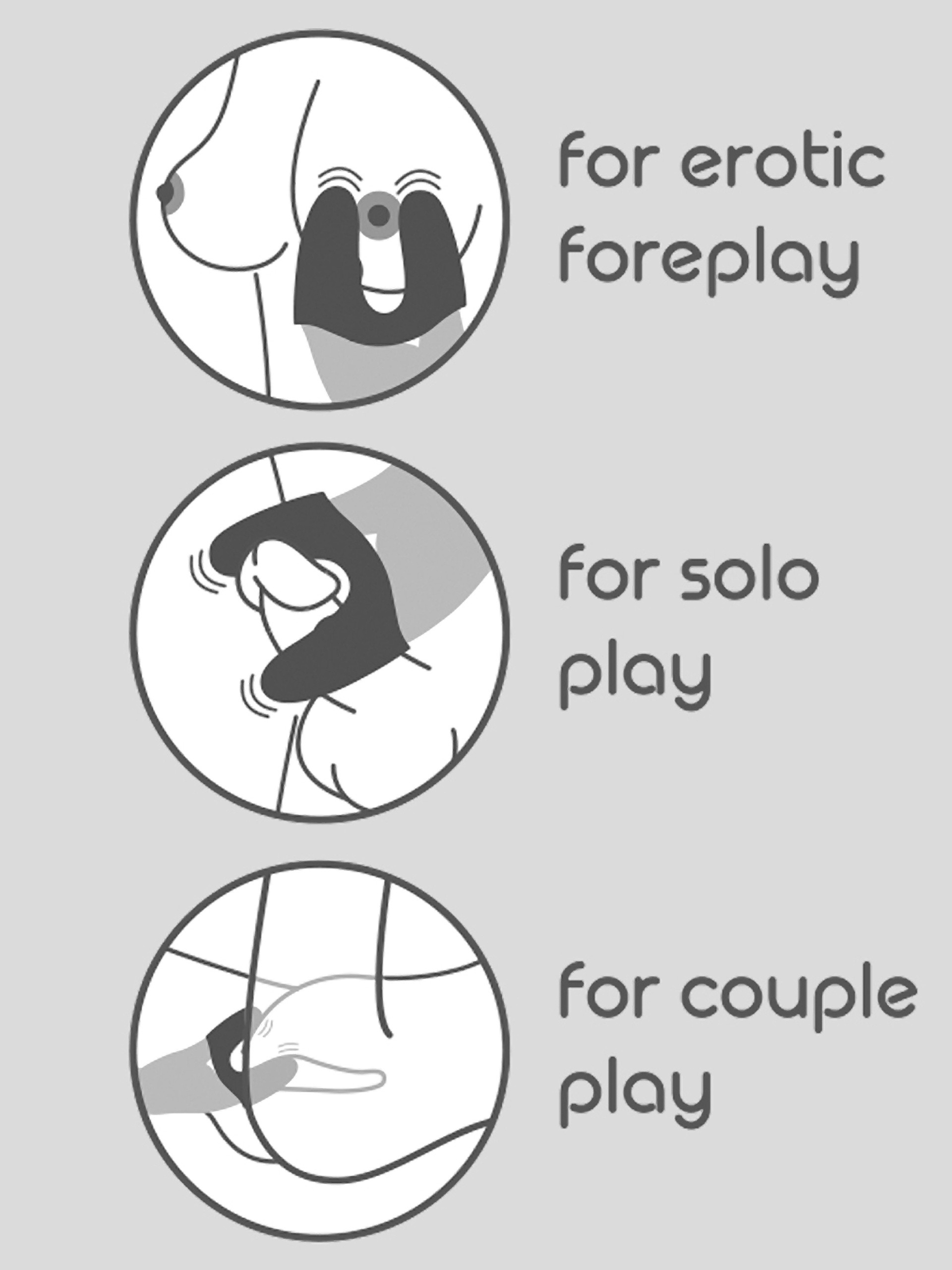 GLUVR Rechargeable 6 Function Finger Vibrator, Purple, hi-res