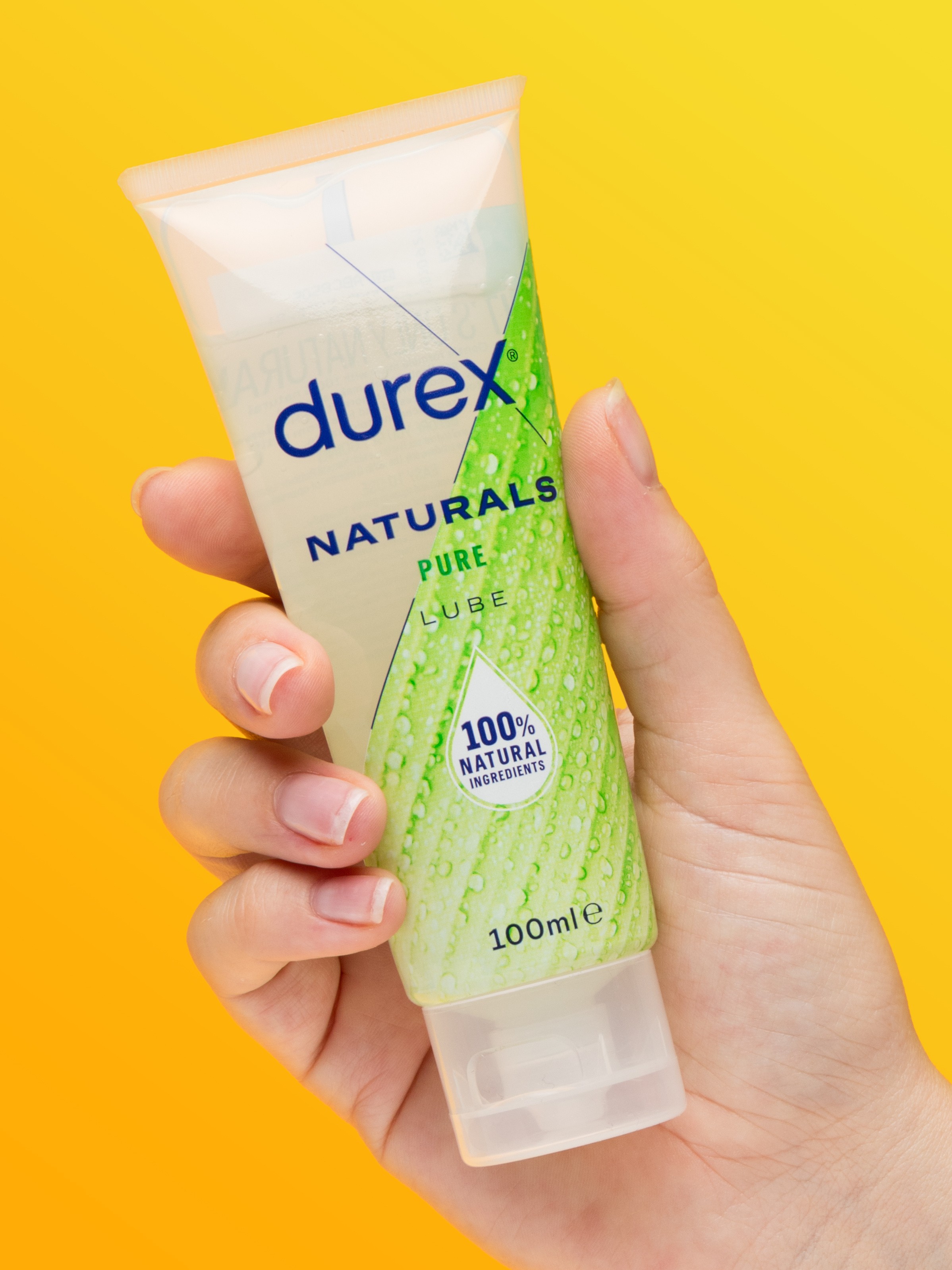 Durex Naturals Intimate Gel Lubricant 100ml, , hi-res