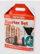 Doc Johnson Vac-U-Lock Realistic Feel Strap-On Starter Set, Flesh Pink, hi-res