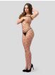 Lovehoney Come and Net It Crotchless Bodystocking, Black, hi-res