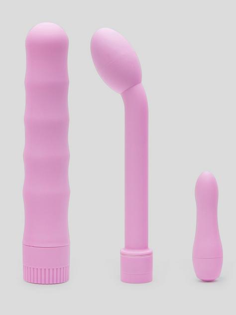 Lovehoney Super Silencer Vibrator-Set (3-teilig), Pink, hi-res