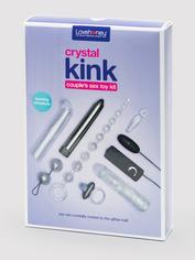 Kit de Juguetes Sexuales para Parejas Crystal Kink (8 piezas) Lovehoney, Claro, hi-res
