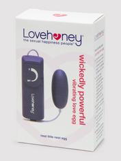 Lovehoney Wickedly Powerful Love Egg Vibrator, Purple, hi-res