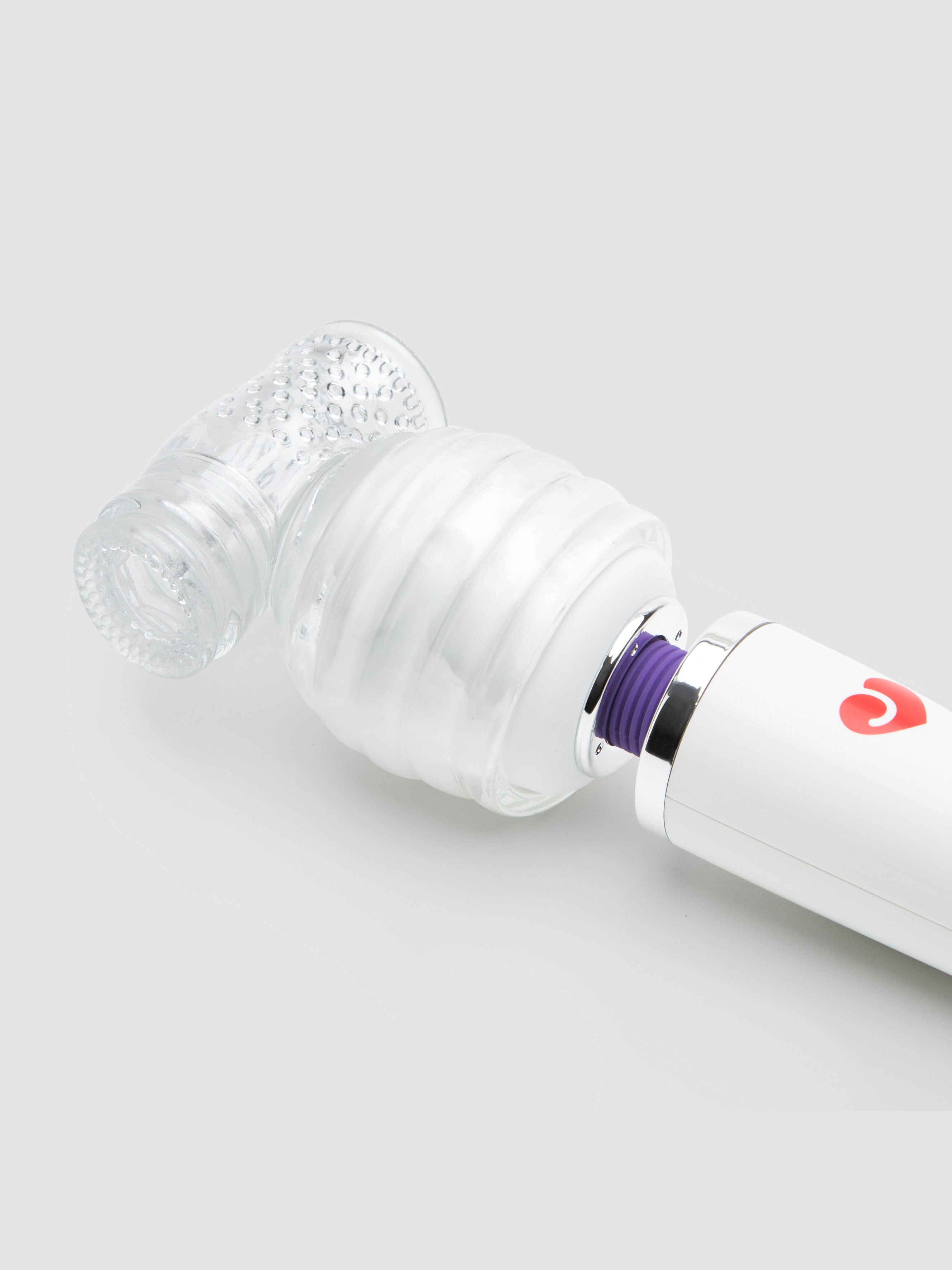 Lovehoney Hummer Deluxe Male Masturbator Wand Attachment, Clear, hi-res