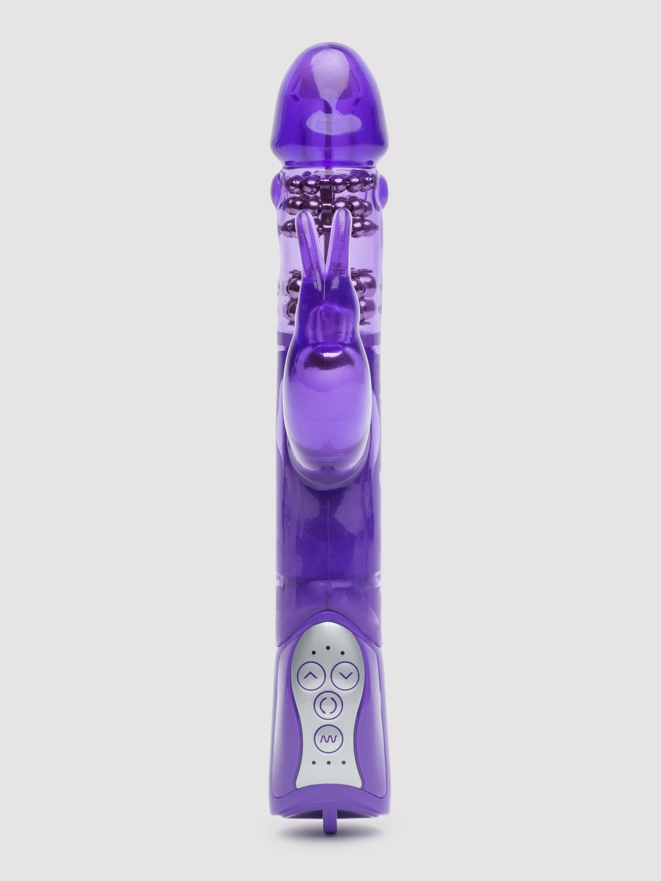 Lovehoney Jessica Rabbit Xtra 10 Function Thrusting Rabbit Vibrator, Purple, hi-res