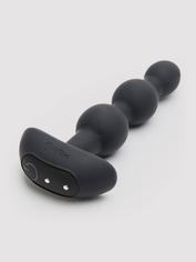 Perles anales vibrantes télécommandées rechargeables Triplet, b-Vibe, Noir, hi-res
