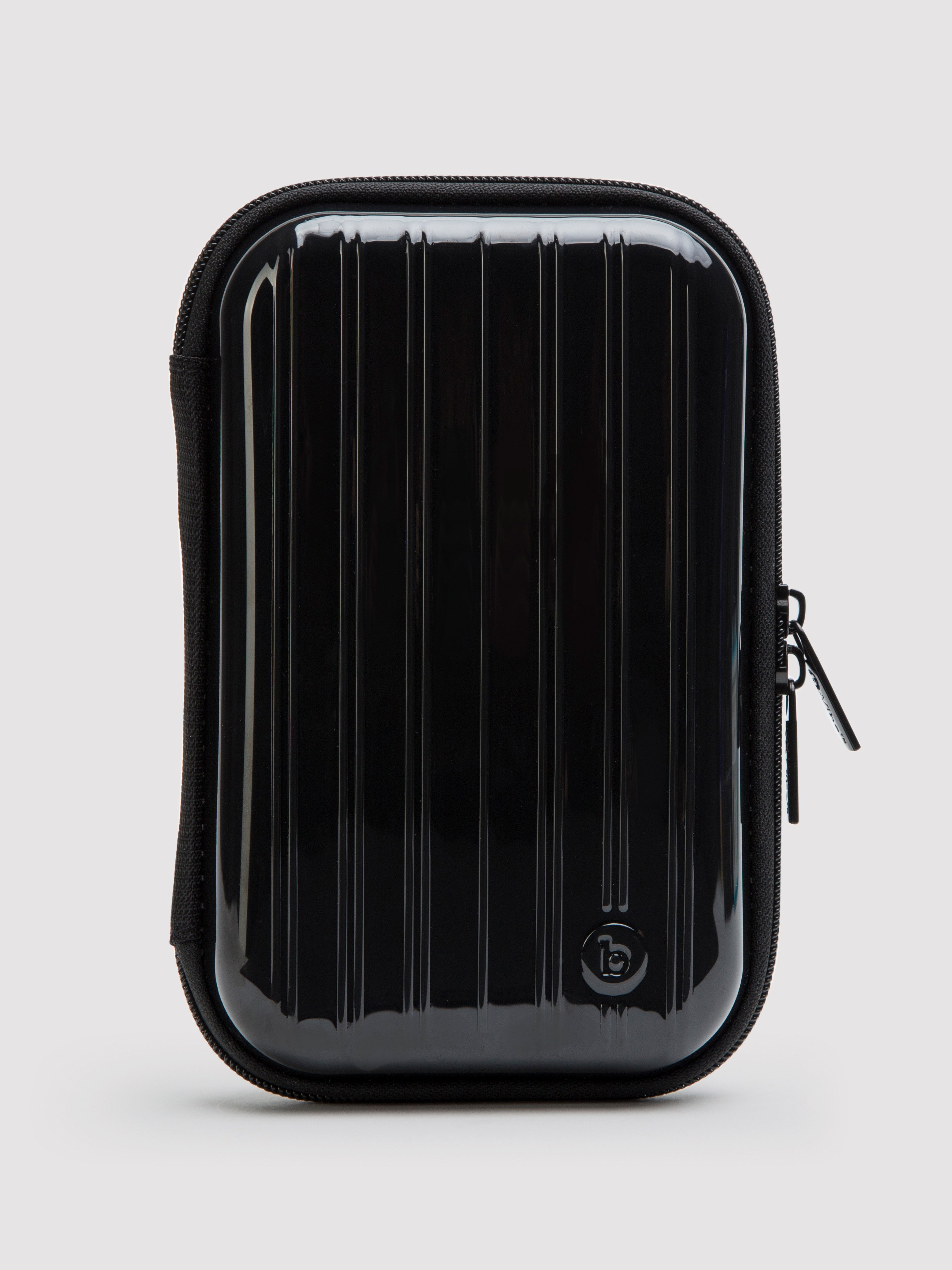 b-Vibe Triplet Rechargeable Remote Control Vibrating Anal Beads, Black, hi-res