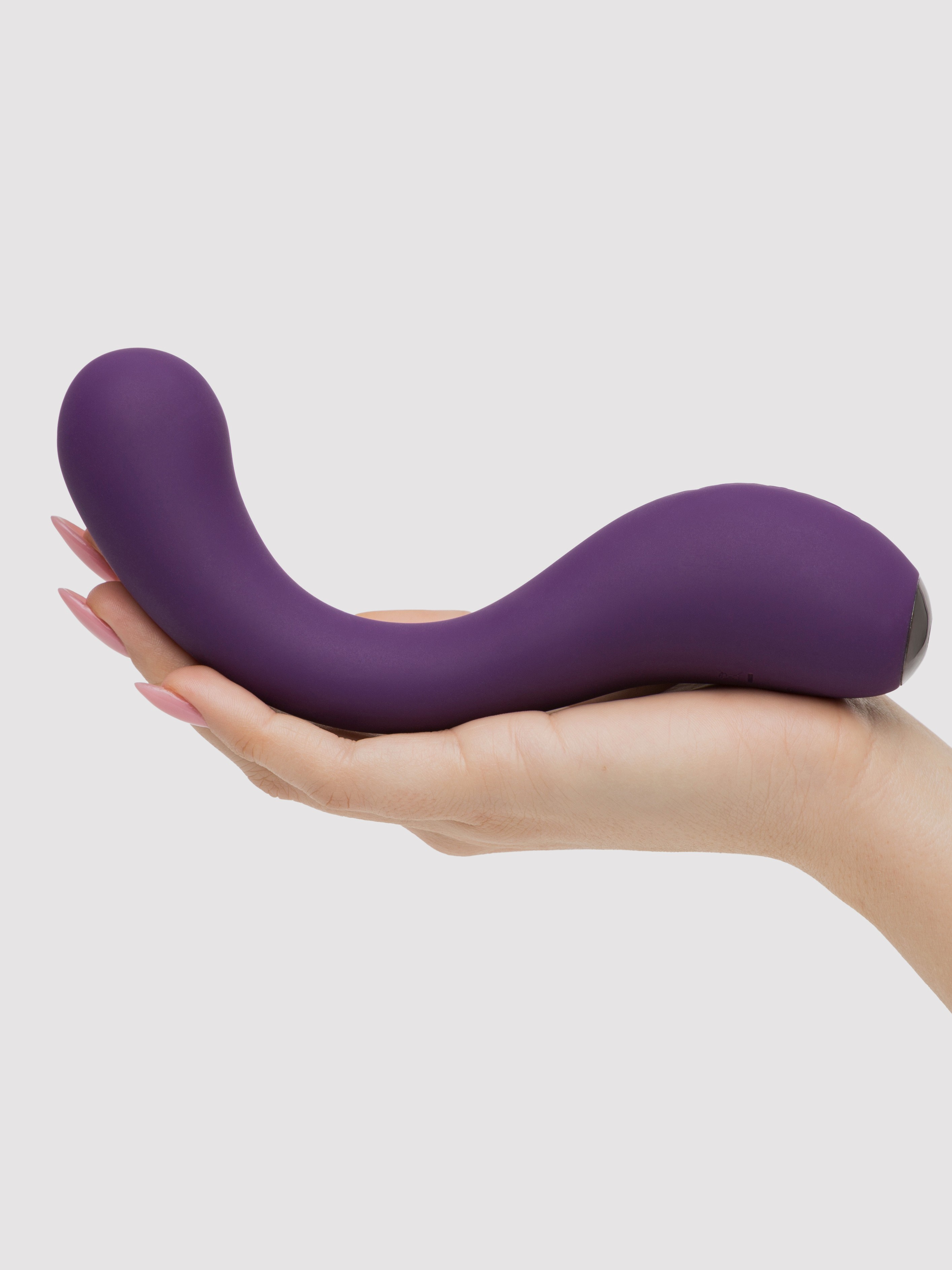 Desire Luxury Rechargeable Curved G-Spot Vibrator, Purple, hi-res