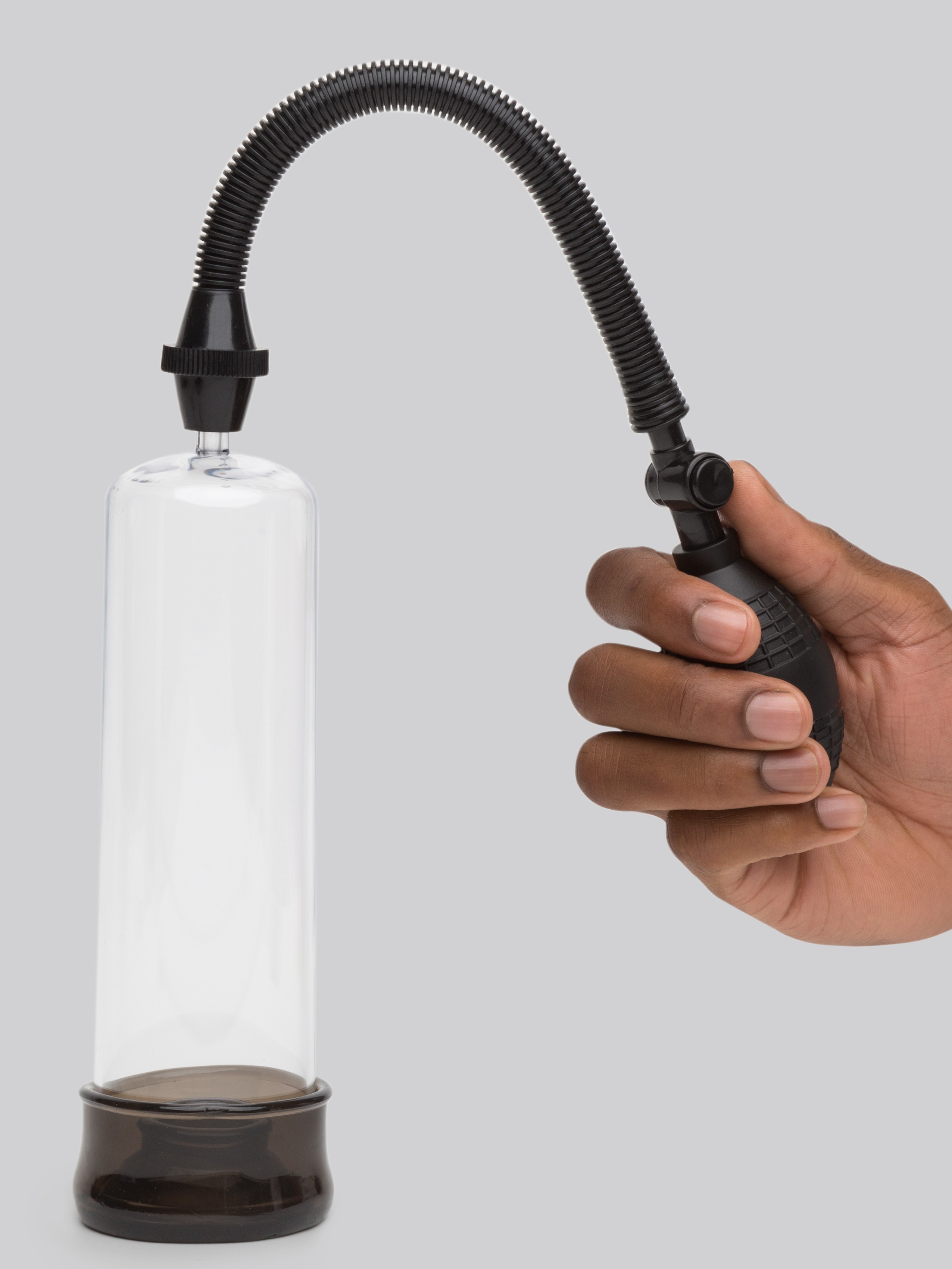 BASICS Classic Penis Pump 7.5 Inches , Black, hi-res