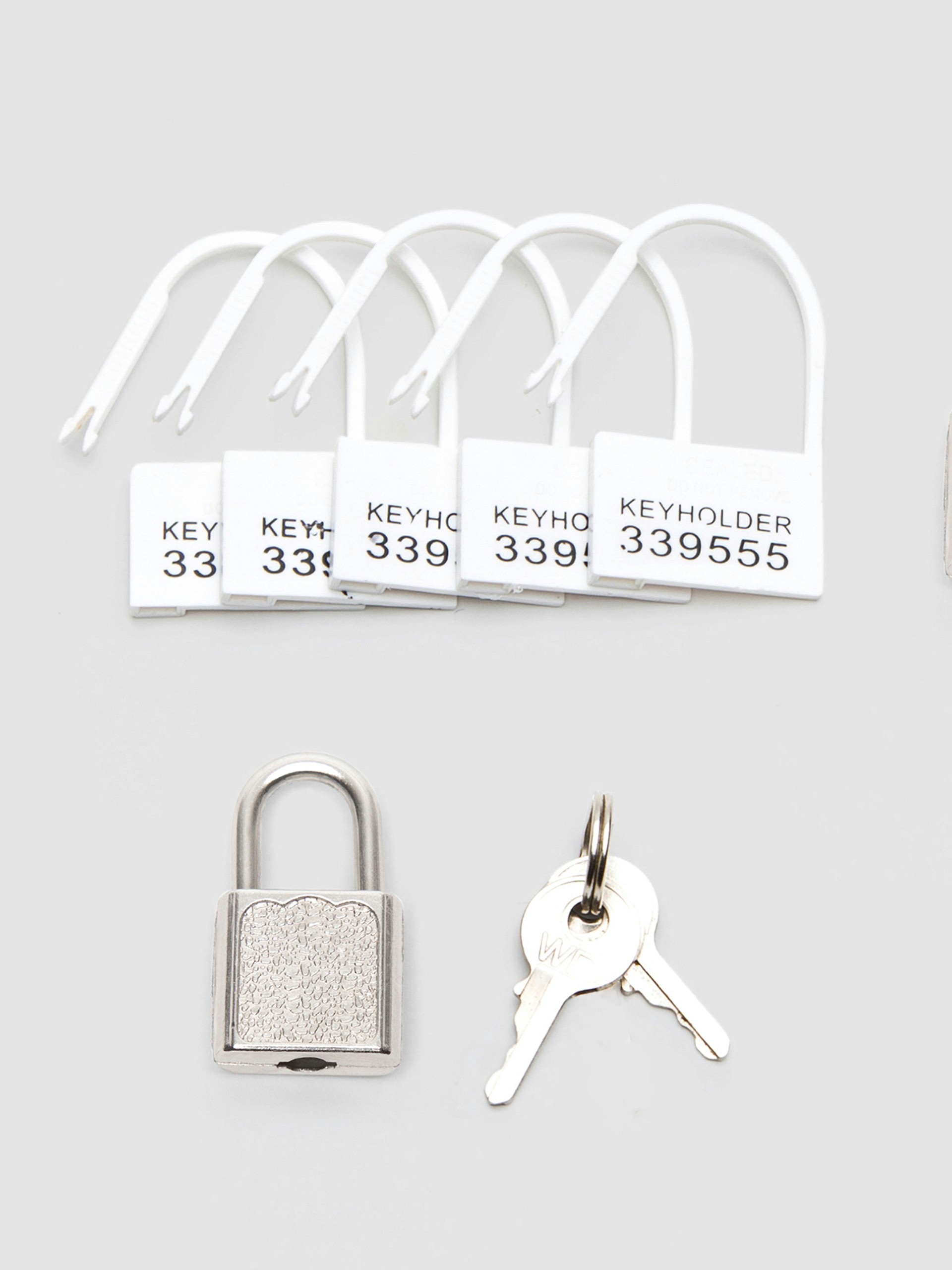 DOMINIX Deluxe Silicone Short Cock Cage 3 Inch , Clear, hi-res