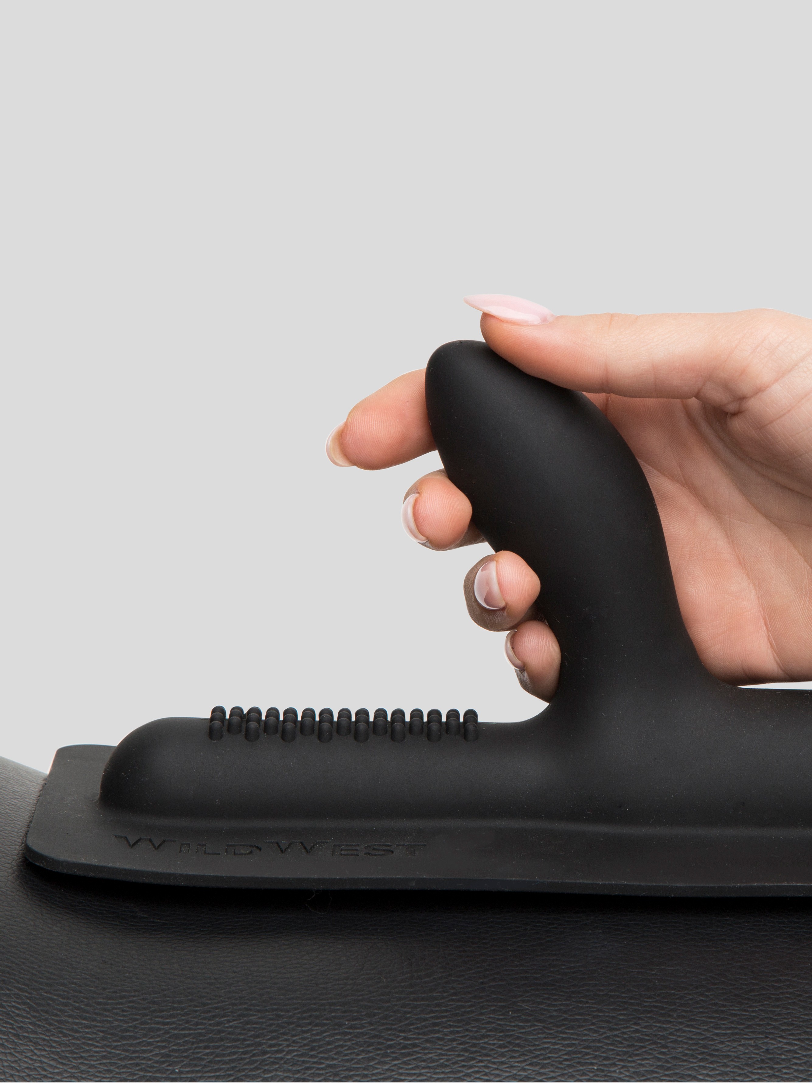 The Cowgirl Premium Remote and App Controlled Riding Sex Machine, Black, hi-res