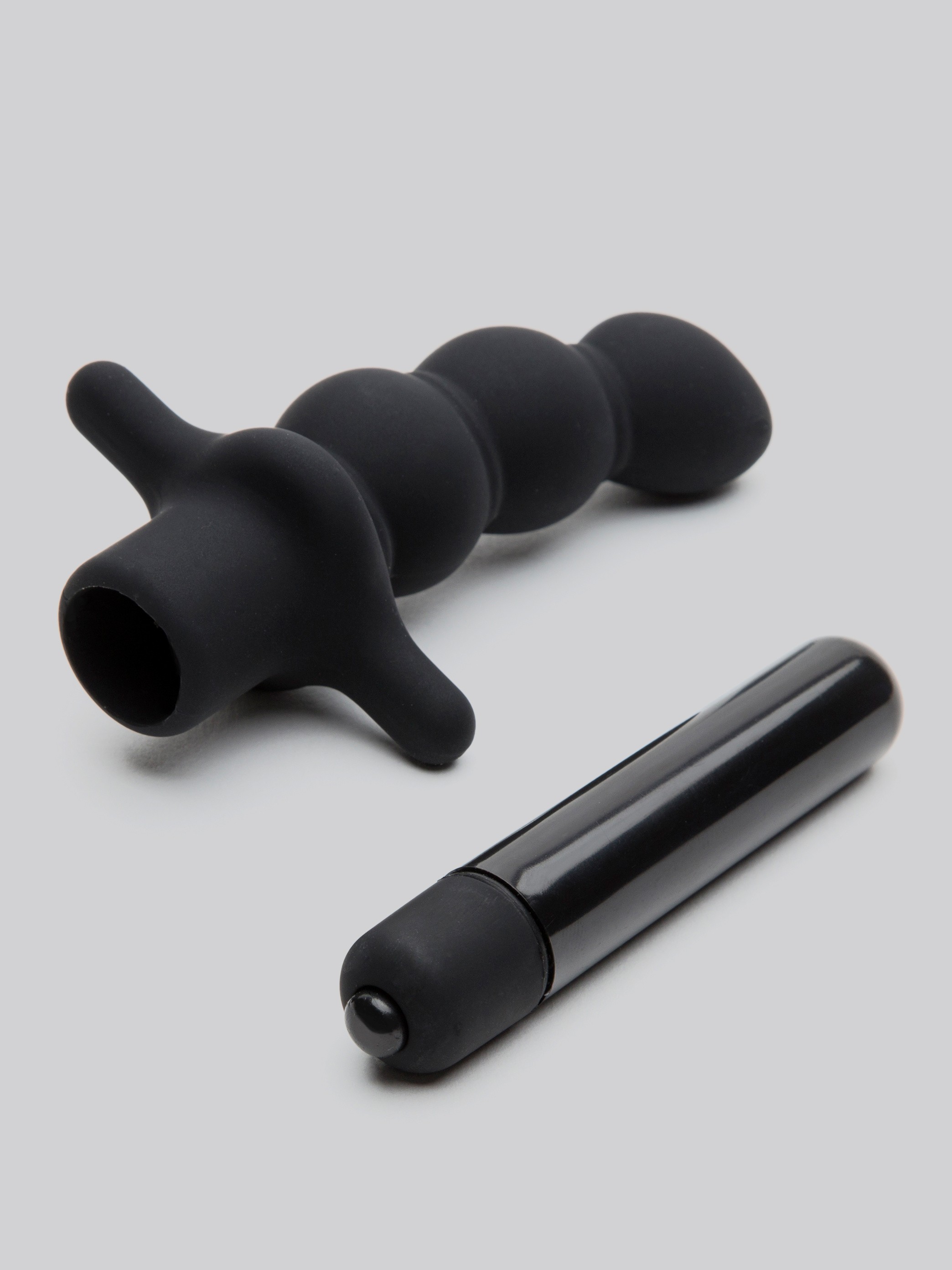 Lovehoney Pleasure Probe 10 Function Vibrating Prostate Massager, Black, hi-res