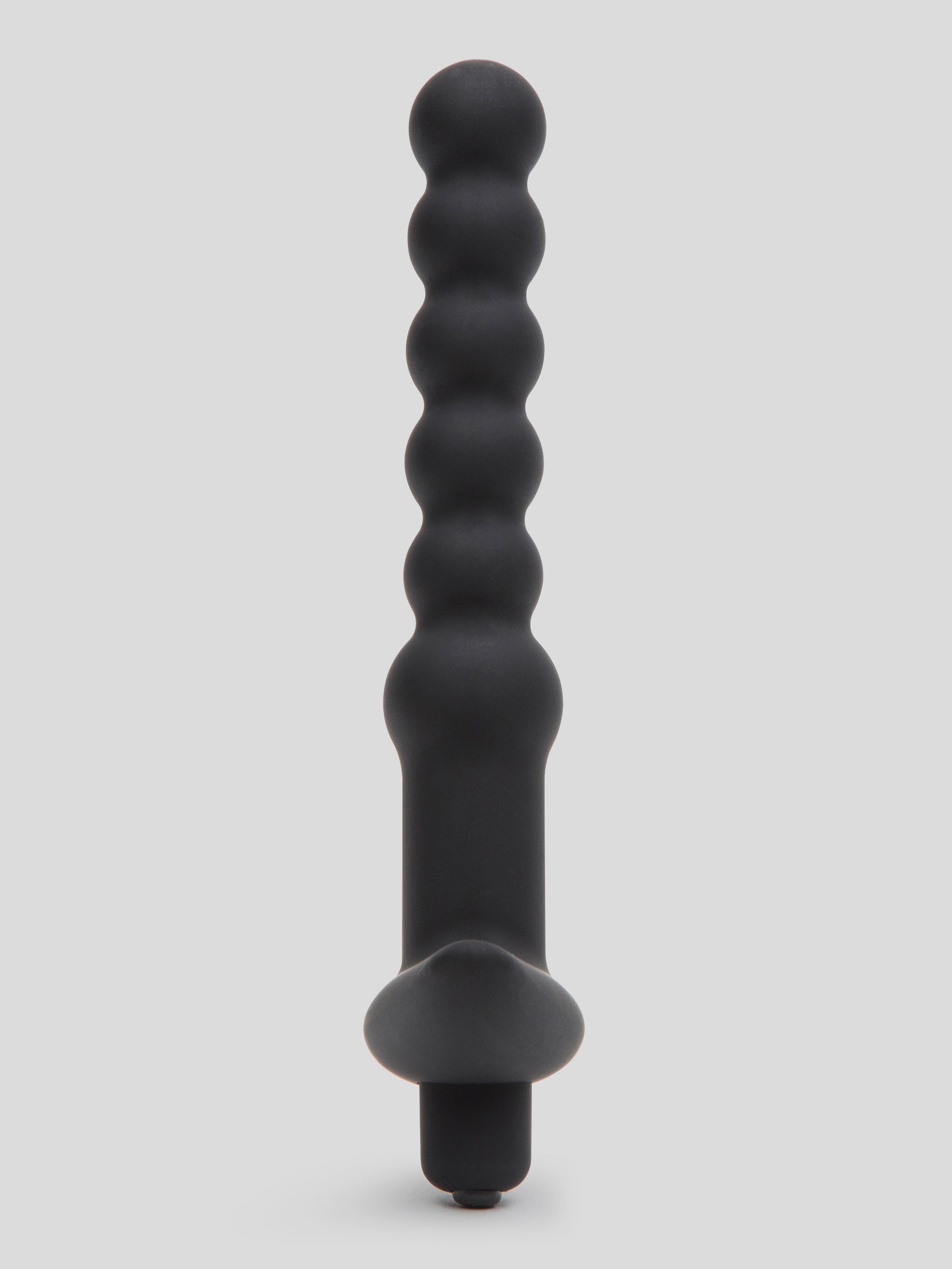 Lovehoney Smooth Mover 10 Function Beaded Anal Vibrator, Black, hi-res