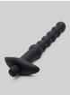Lovehoney Smooth Mover 10 Function Beaded Anal Vibrator, Black, hi-res