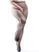 Miss Naughty Plus Size Crotchless Fishnet Tights, Black, hi-res