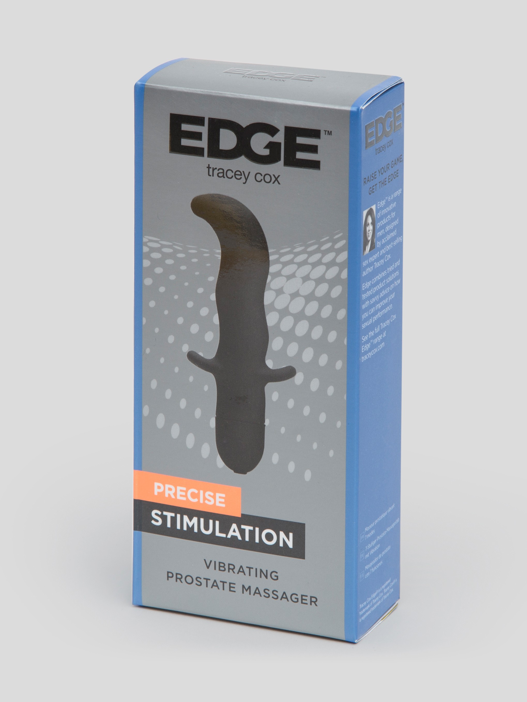 Tracey Cox EDGE 7 Function Vibrating Prostate Massager, Black, hi-res