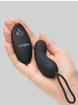 Remote Control Rechargeable Silicone G-Spot Love Egg, Black, hi-res