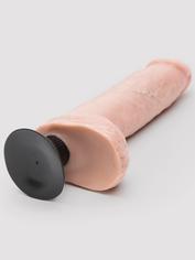 King Cock Ultra Realistic Vibrating Dildo with Balls and Suction Cup 9 Inch, Flesh Pink, hi-res