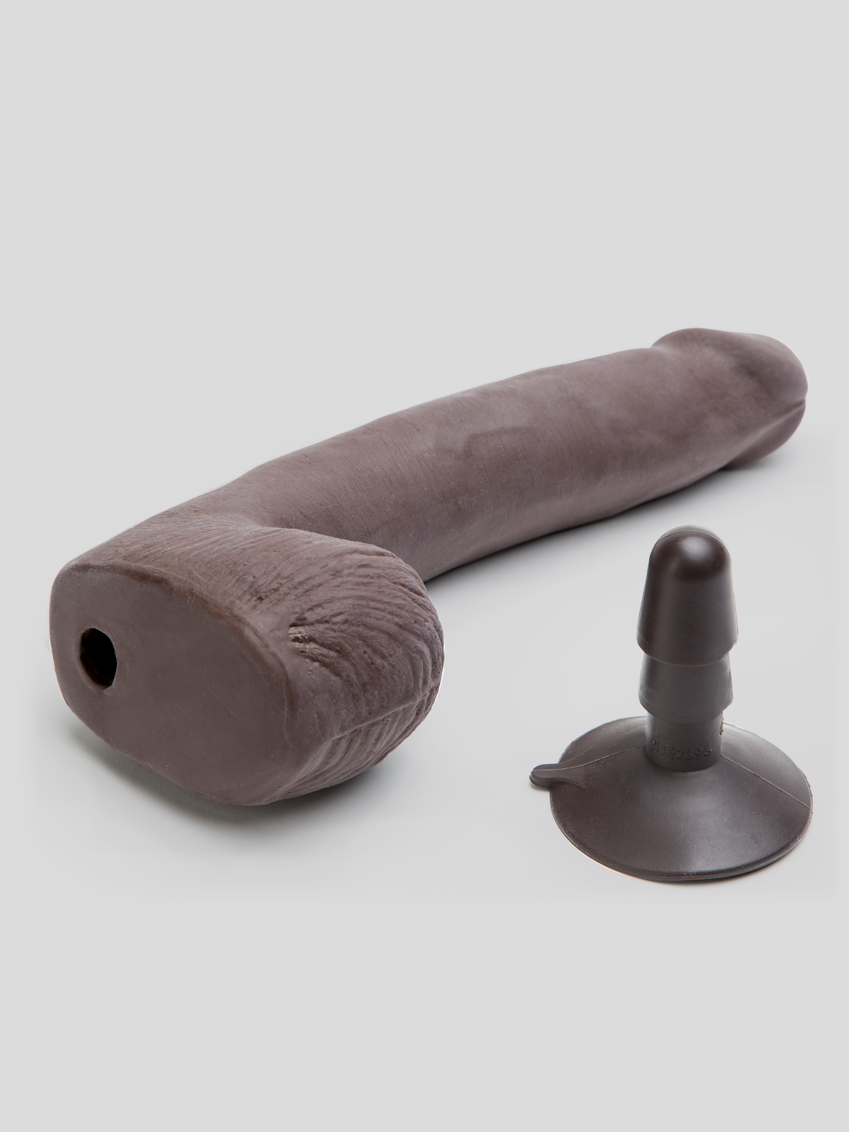 Doc Johnson Vac-U-Lock Rob Piper Realistic Dildo 9.5 Inch, Flesh Brown, hi-res