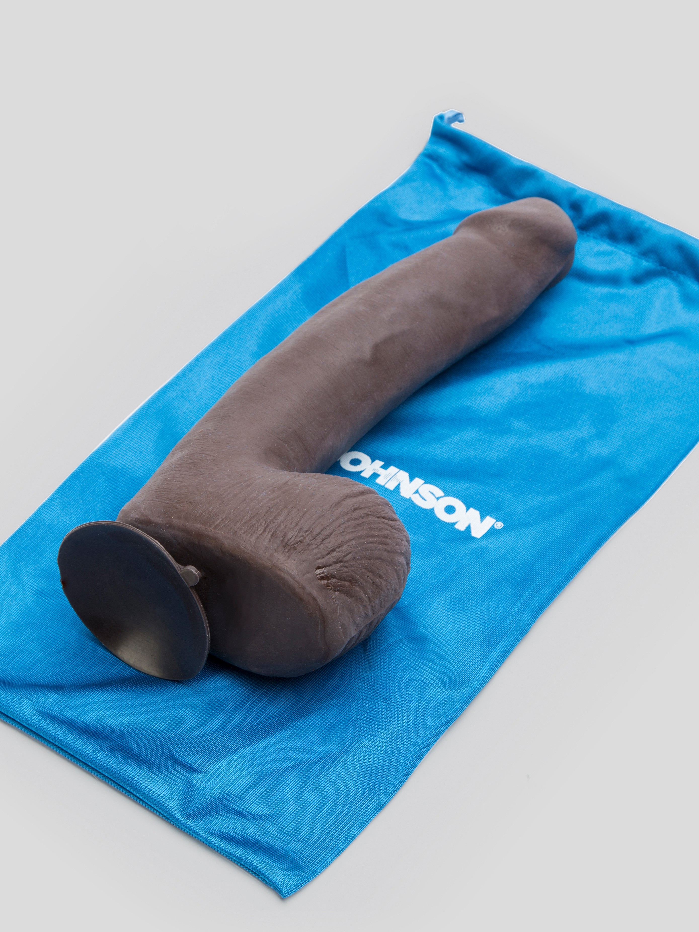 Doc Johnson Vac-U-Lock Rob Piper Realistic Dildo 9.5 Inch, Flesh Brown, hi-res