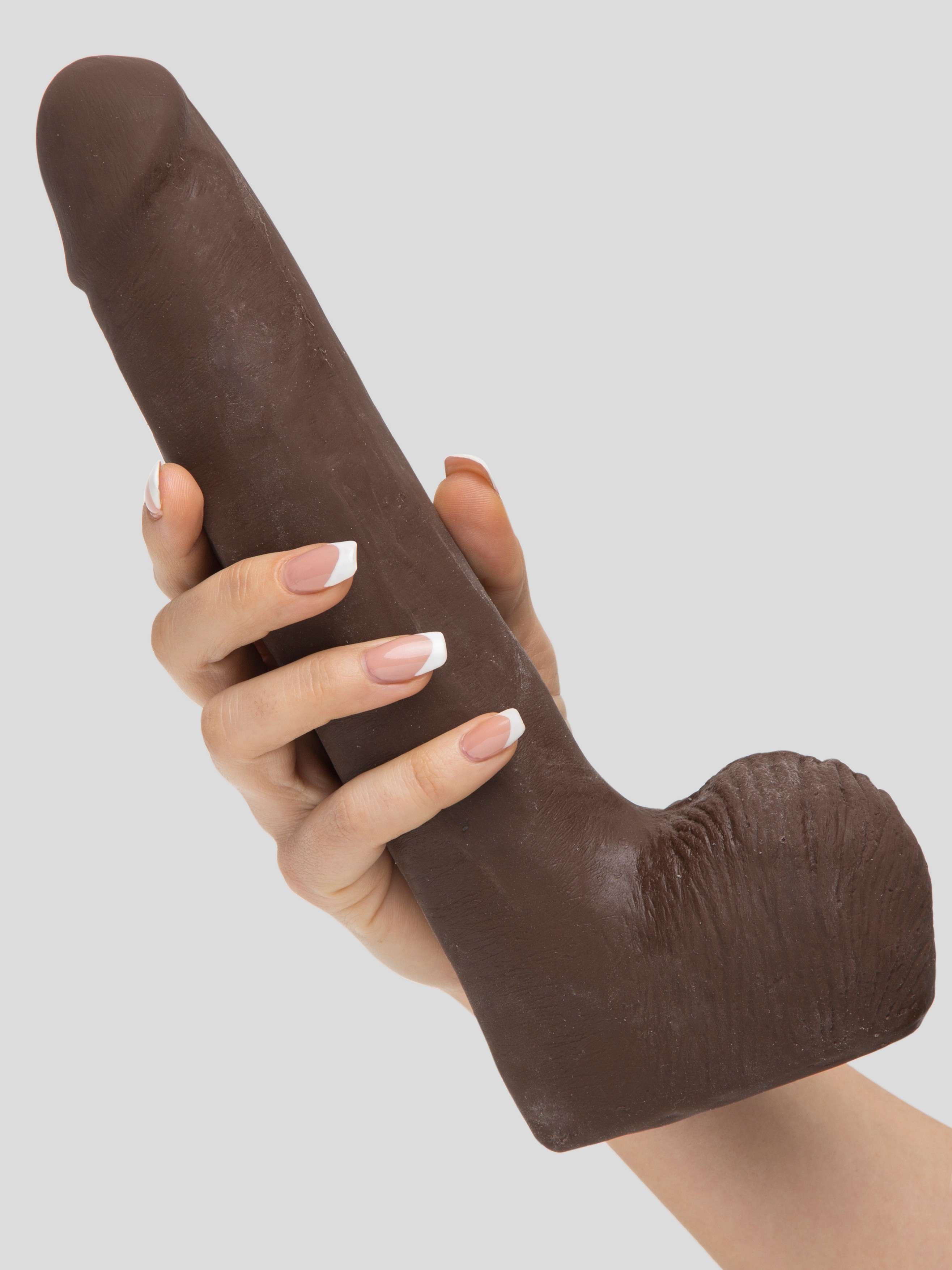 Doc Johnson Vac-U-Lock Rob Piper Realistic Dildo 9.5 Inch, Flesh Brown, hi-res