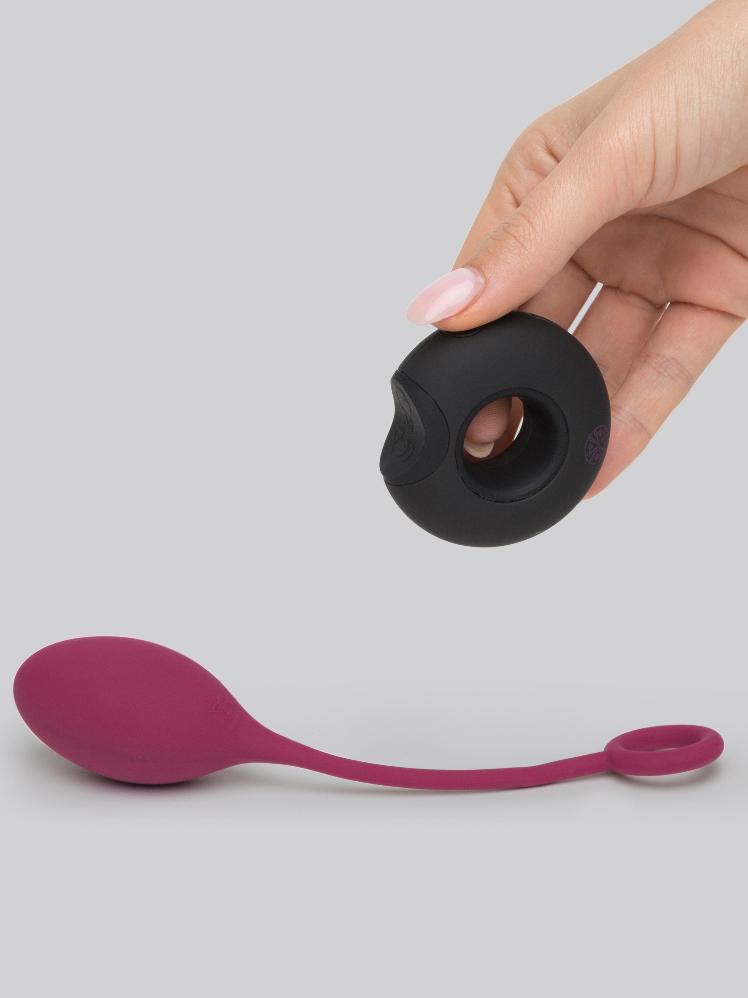 Mantric Rechargeable Remote Control Egg Vibrator, Pink, hi-res