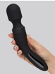 Mantric Rechargeable Wand Vibrator, Black, hi-res