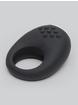 Mantric Rechargeable Vibrating Love Ring, Black, hi-res