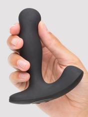 Stimulateur de prostate vibrant télécommandé rechargeable, Mantric, Noir, hi-res