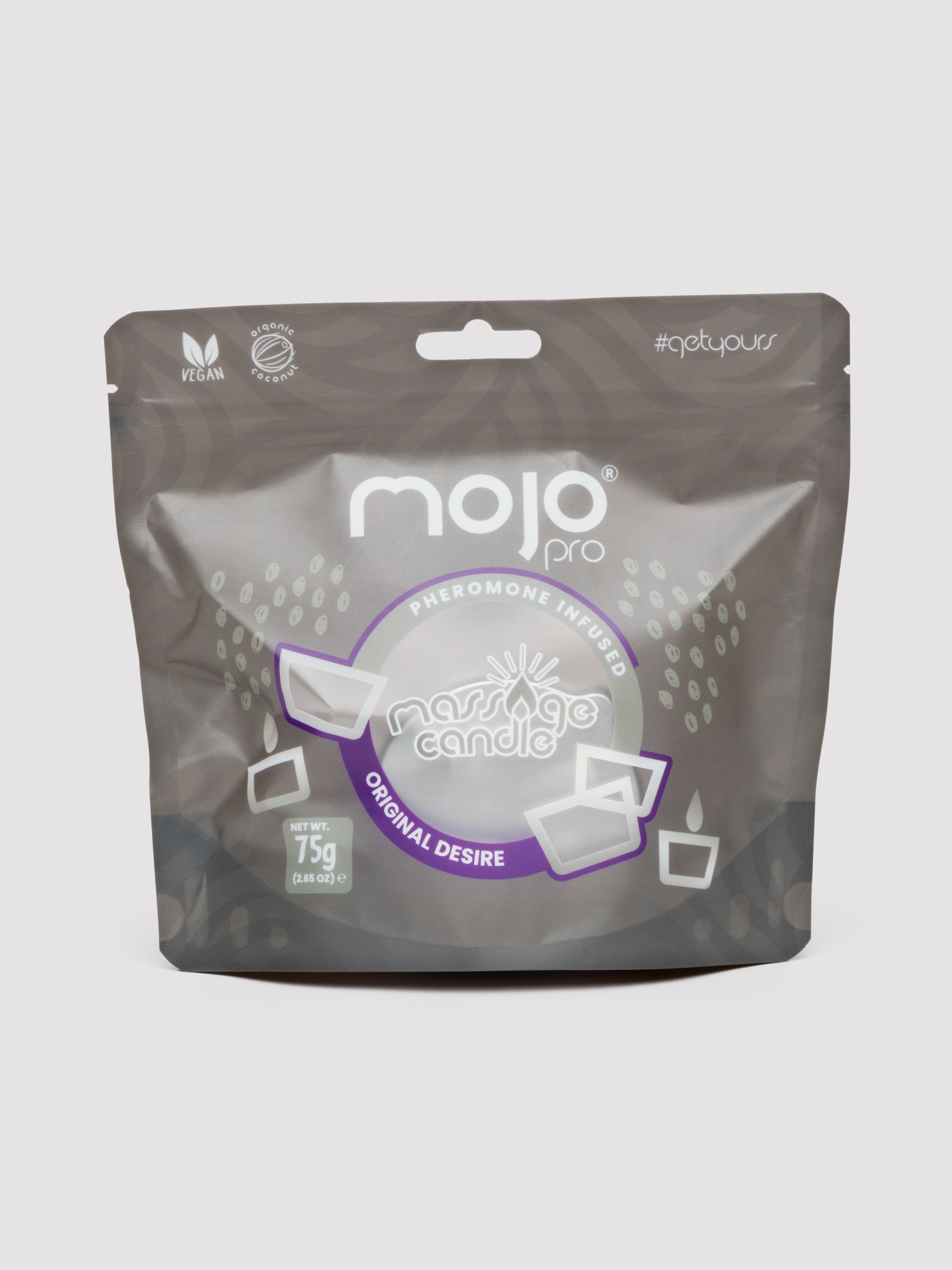 Mojo Pro Original Desire Pheromone Soy Massage Candle 75g, , hi-res