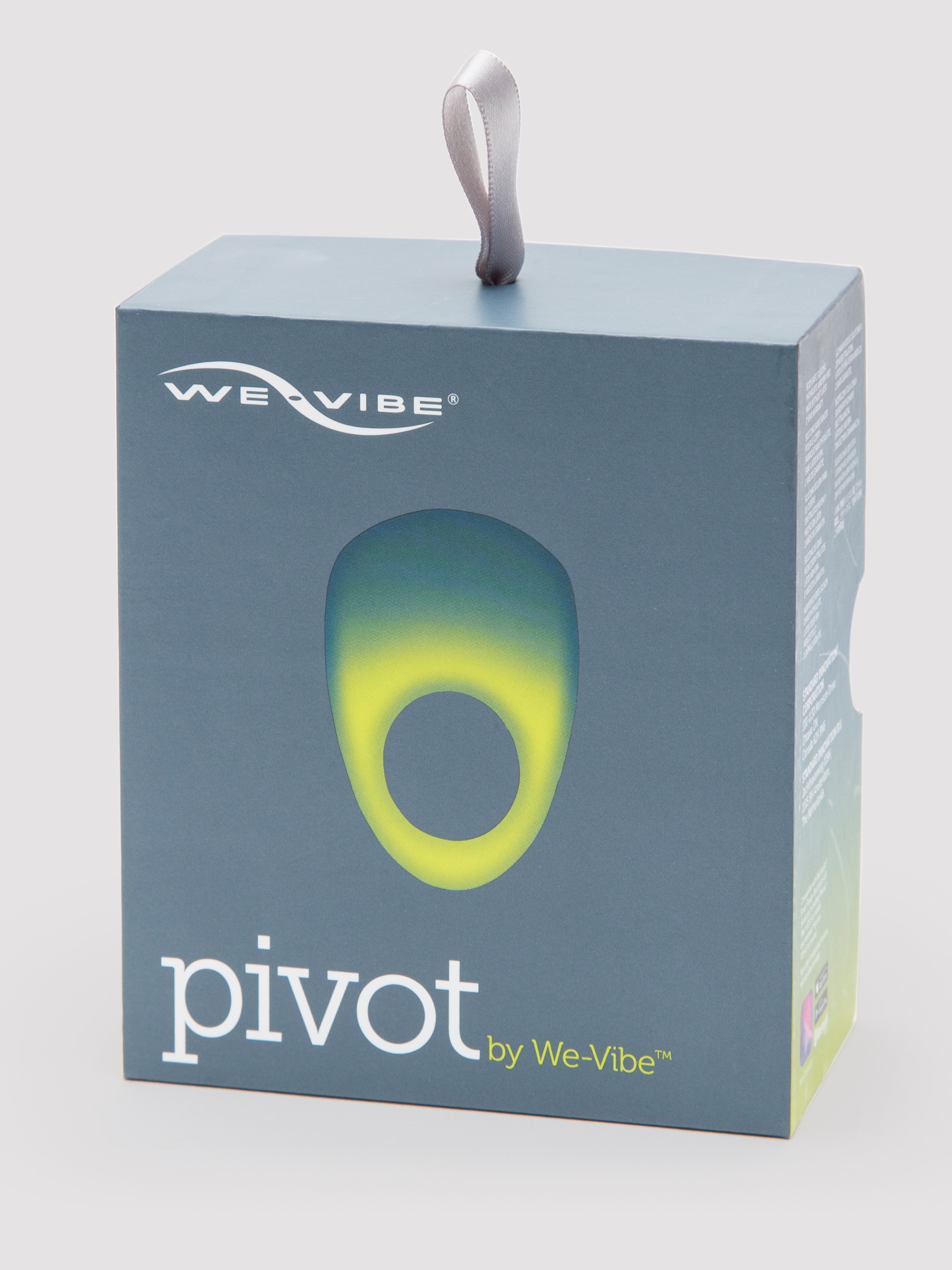 We-Vibe Pivot App Controlled Rechargeable Vibrating Cock Ring, Blue, hi-res