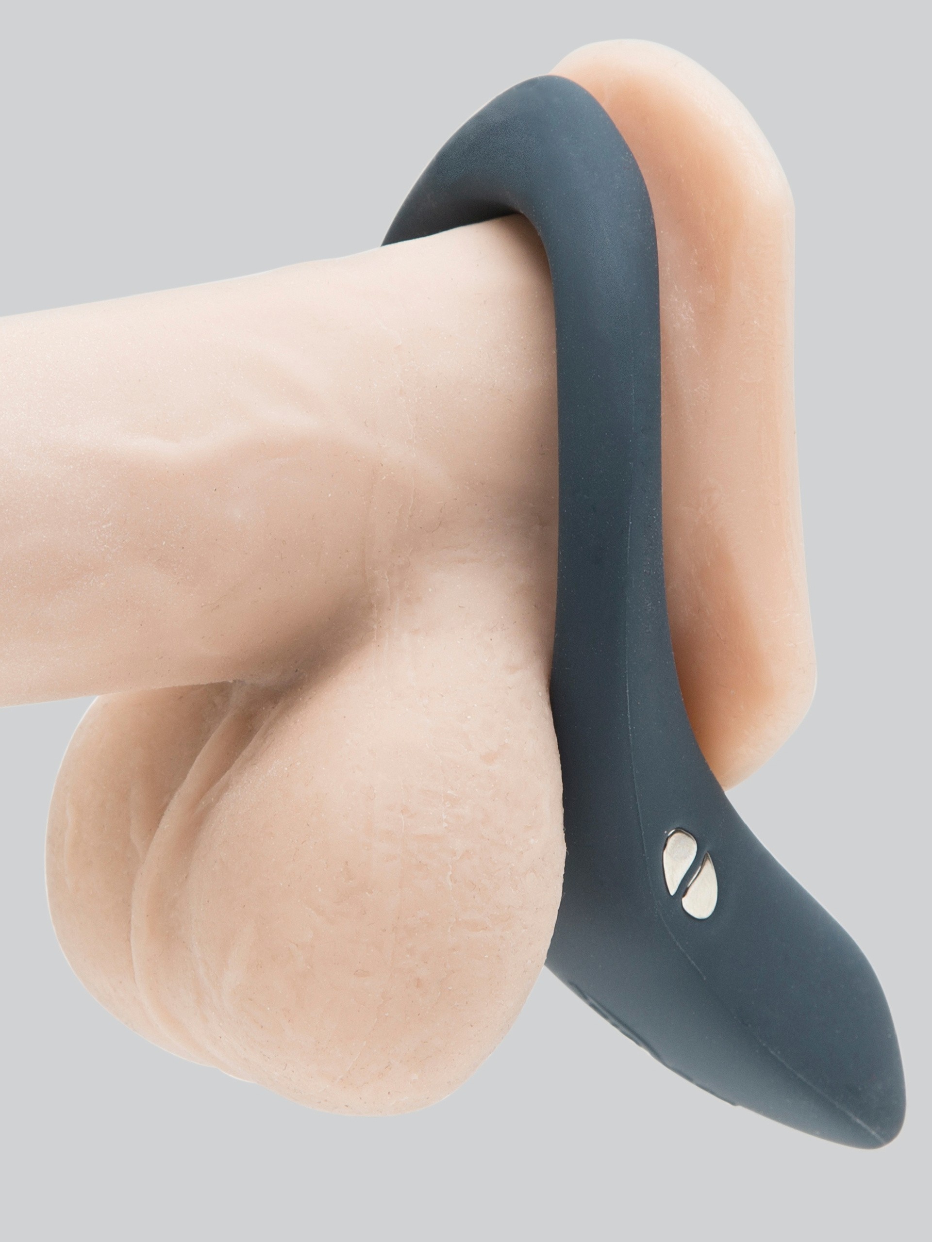 We-Vibe Verge App Controlled Rechargeable Vibrating Cock Ring, Black, hi-res